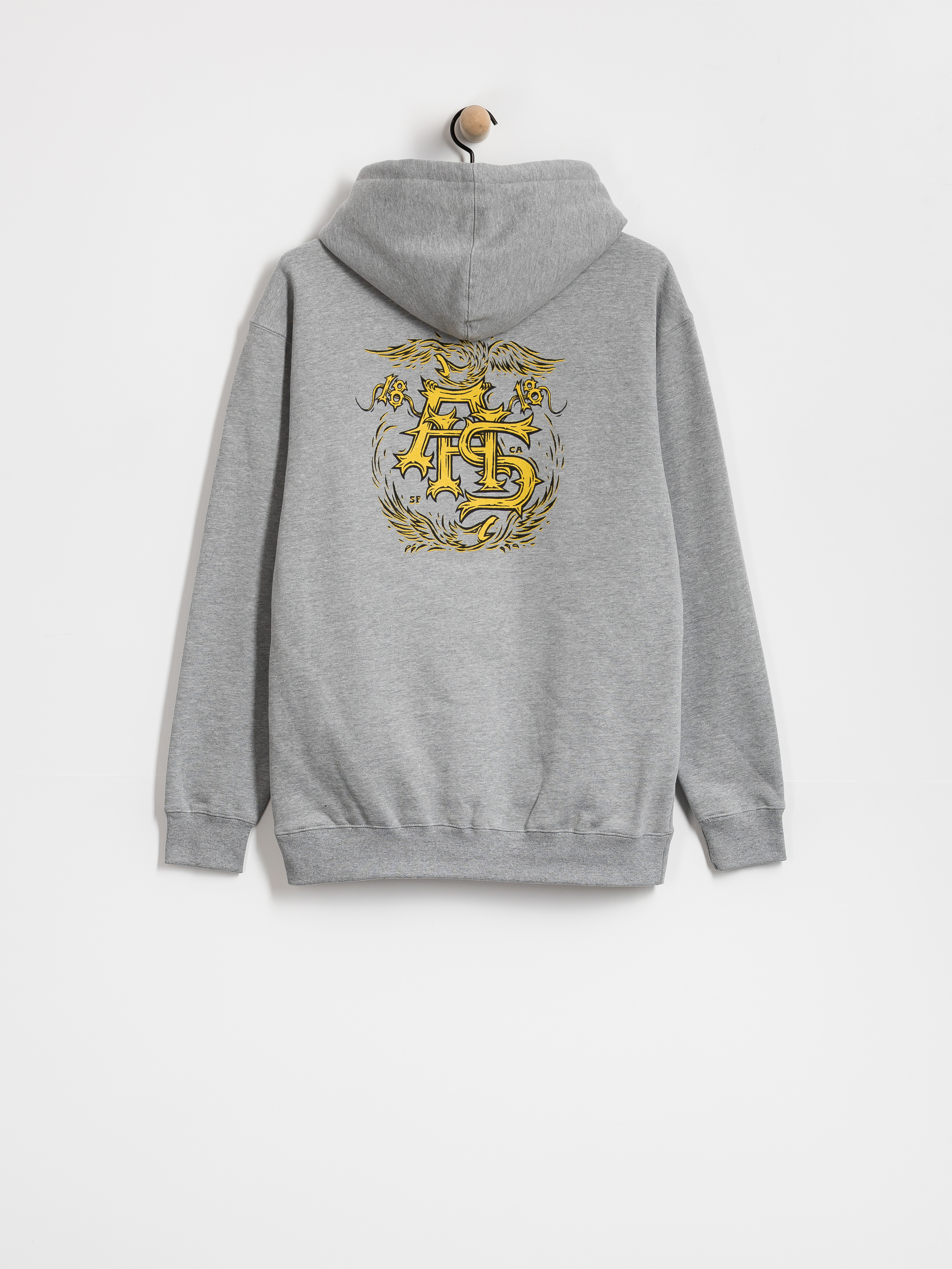 Світшот Antihero Customs (heather grey)