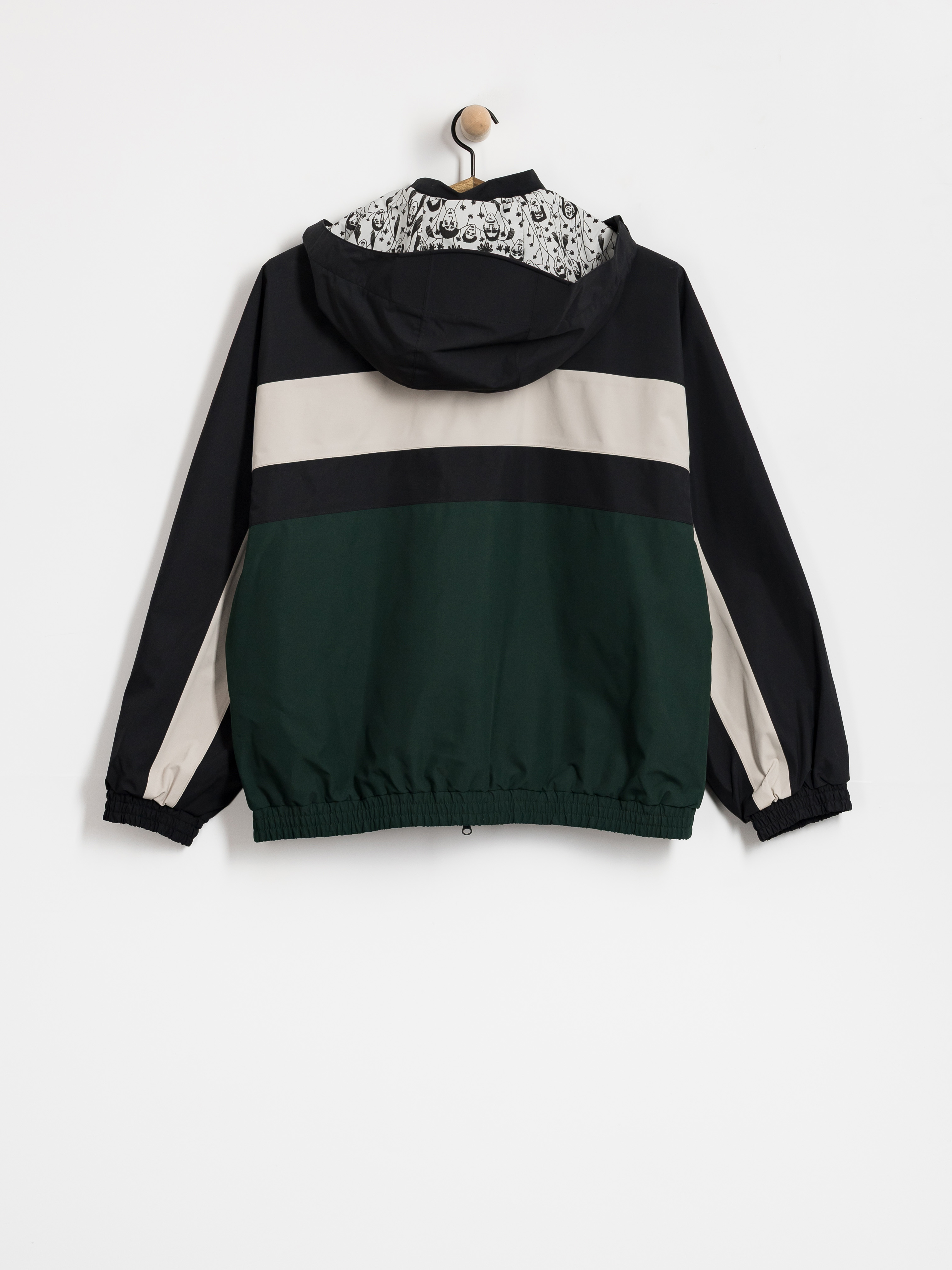 Жіноча Сноубордична куртка Volcom Dlm (black green)