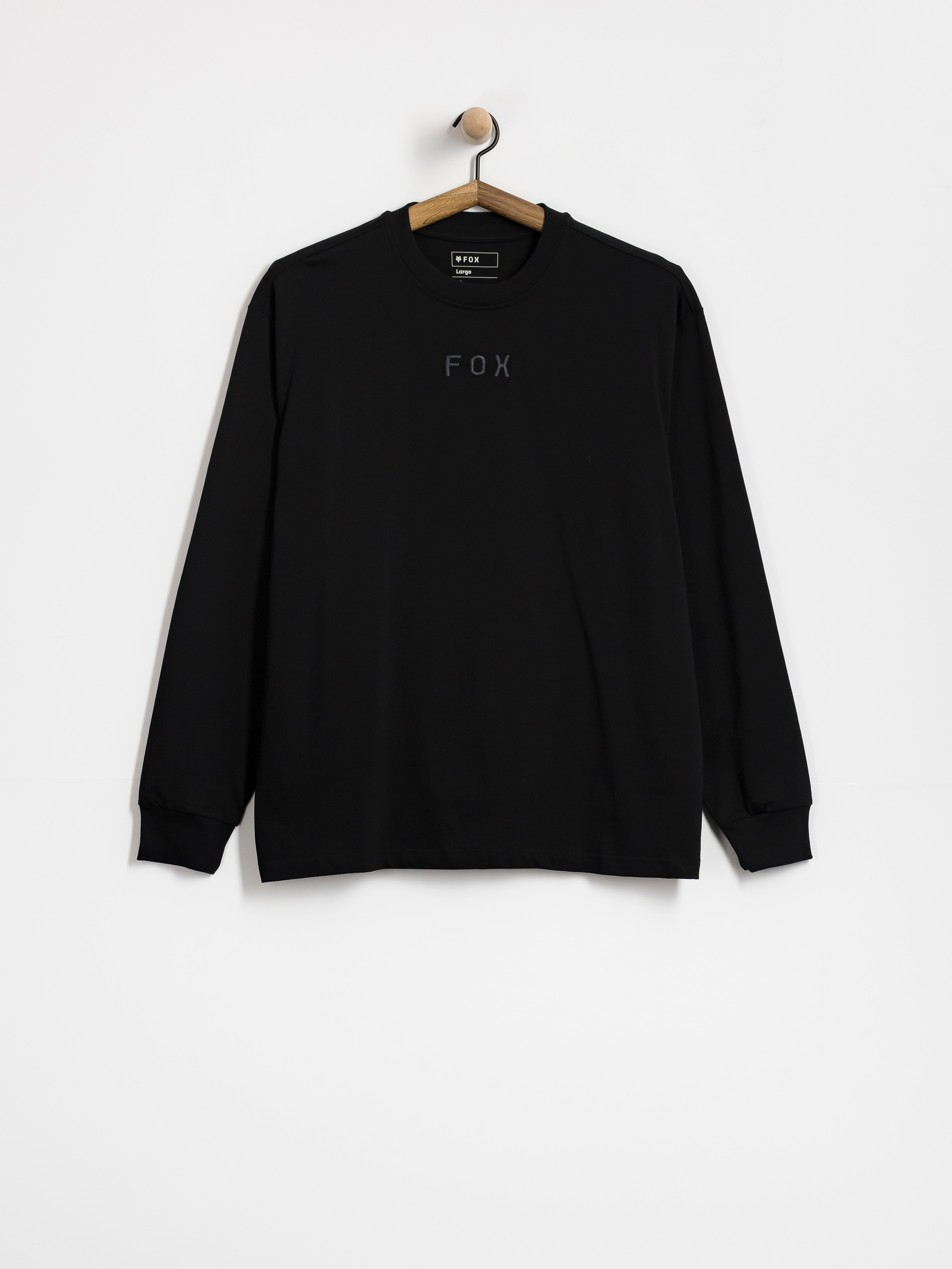 Лонгслів Fox Wordmark Oversized (black)