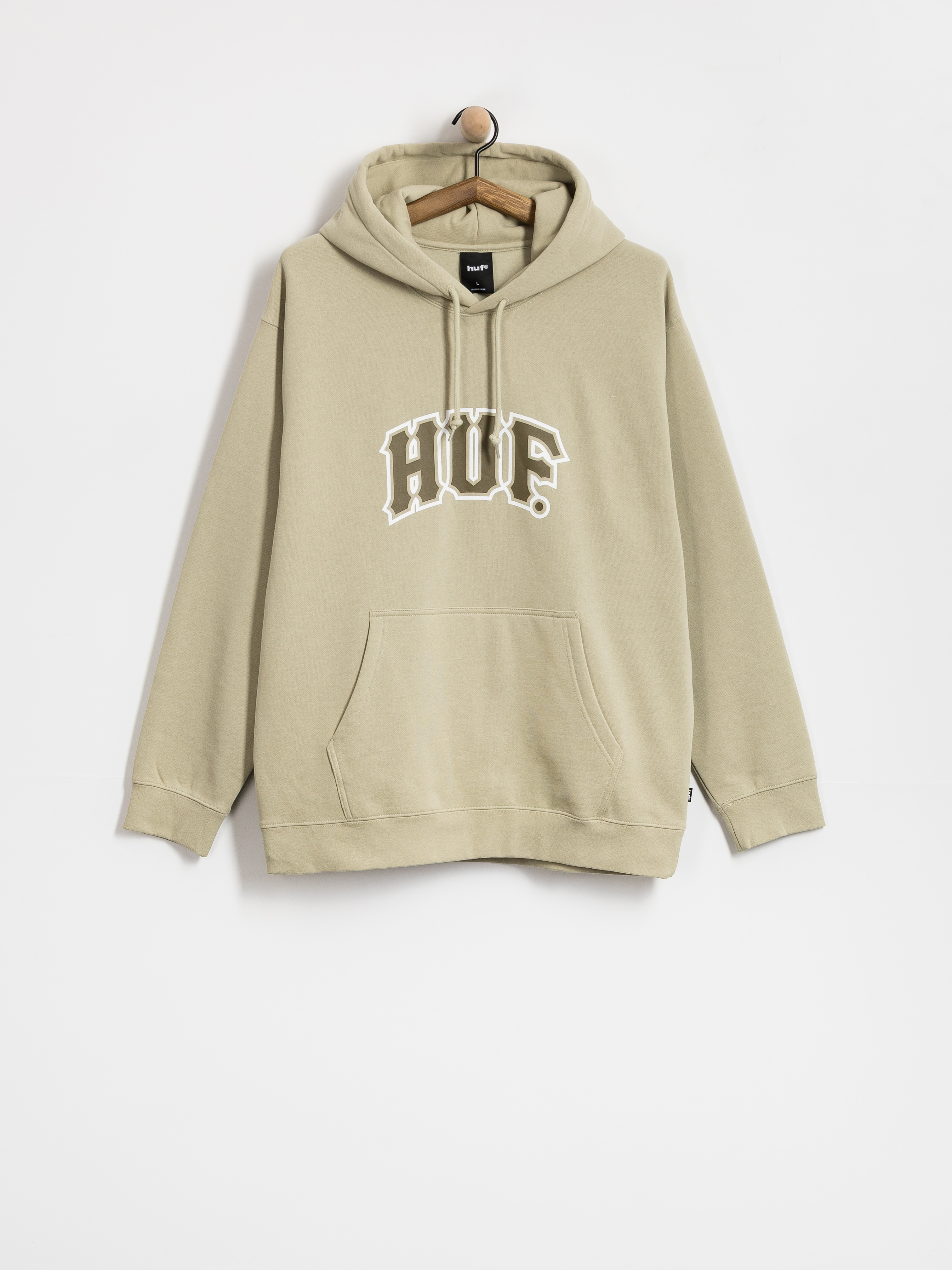 Худі HUF Classic Arch HD (sand)