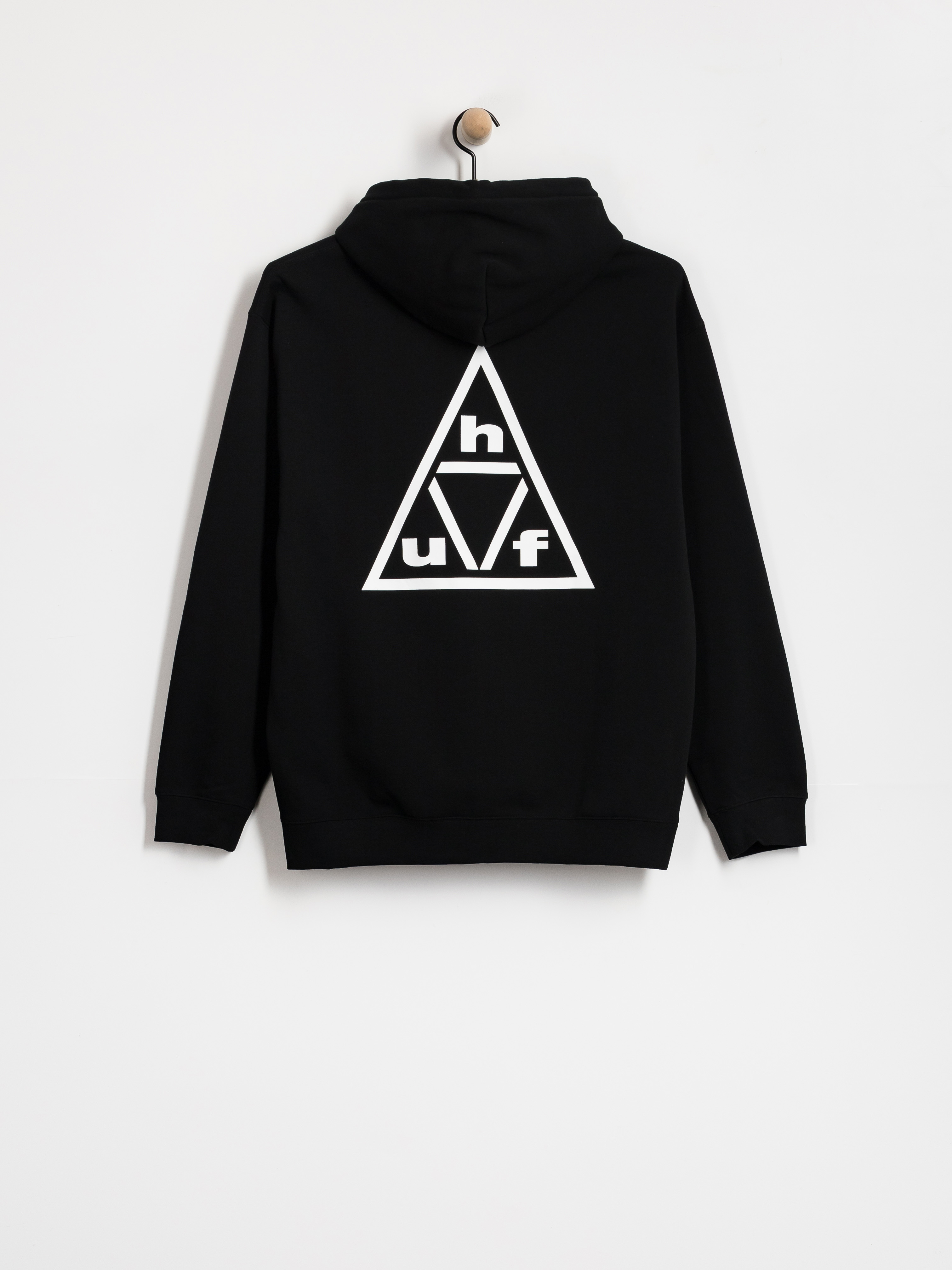 Худі HUF Triple Triangle HD (black/white)