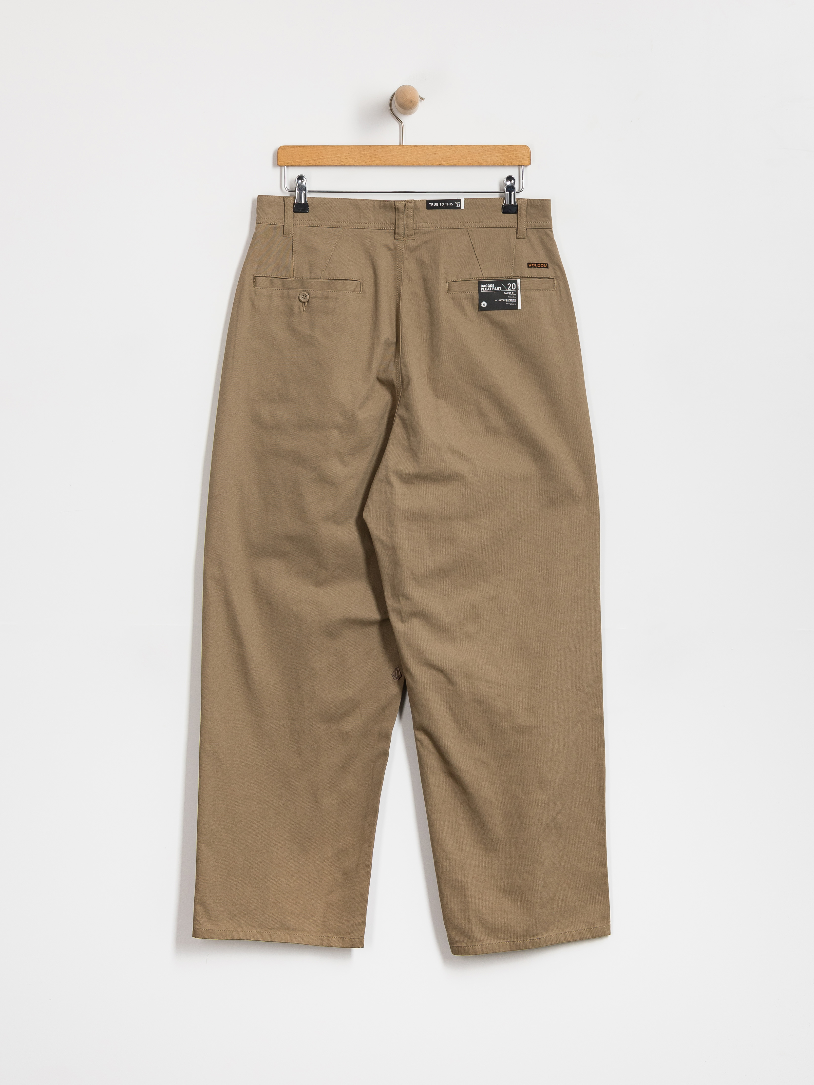 Штани Volcom Baggos Pleat (khaki)