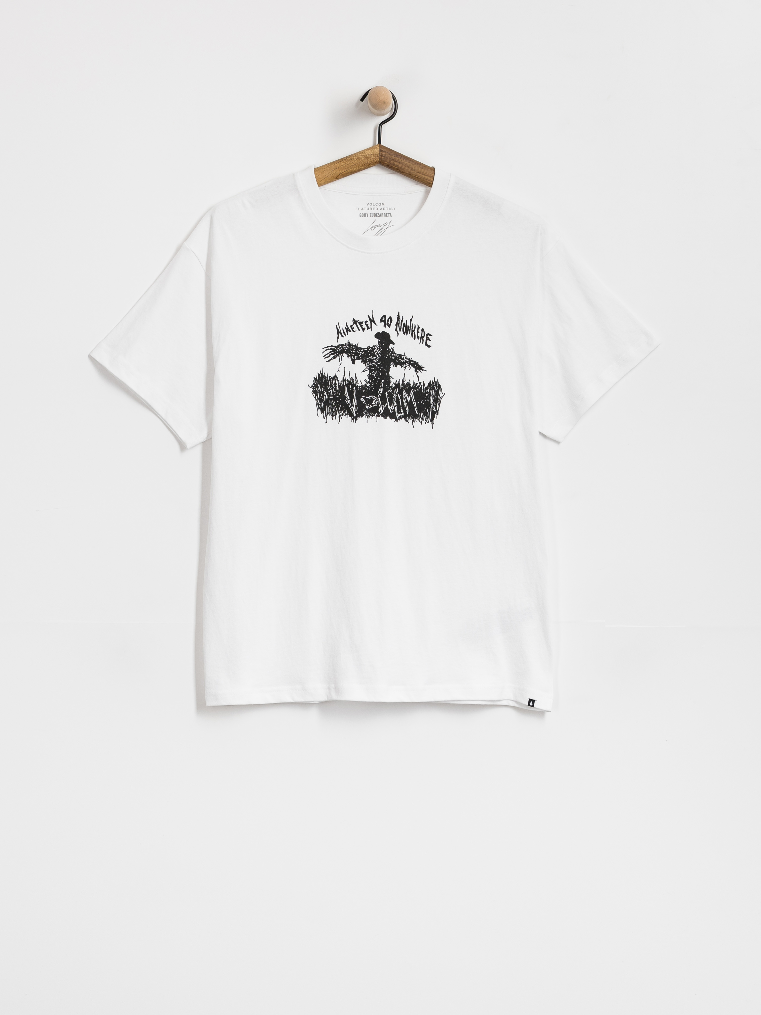 Футболка Volcom Fa Gony Zubizarreta Lse (white)