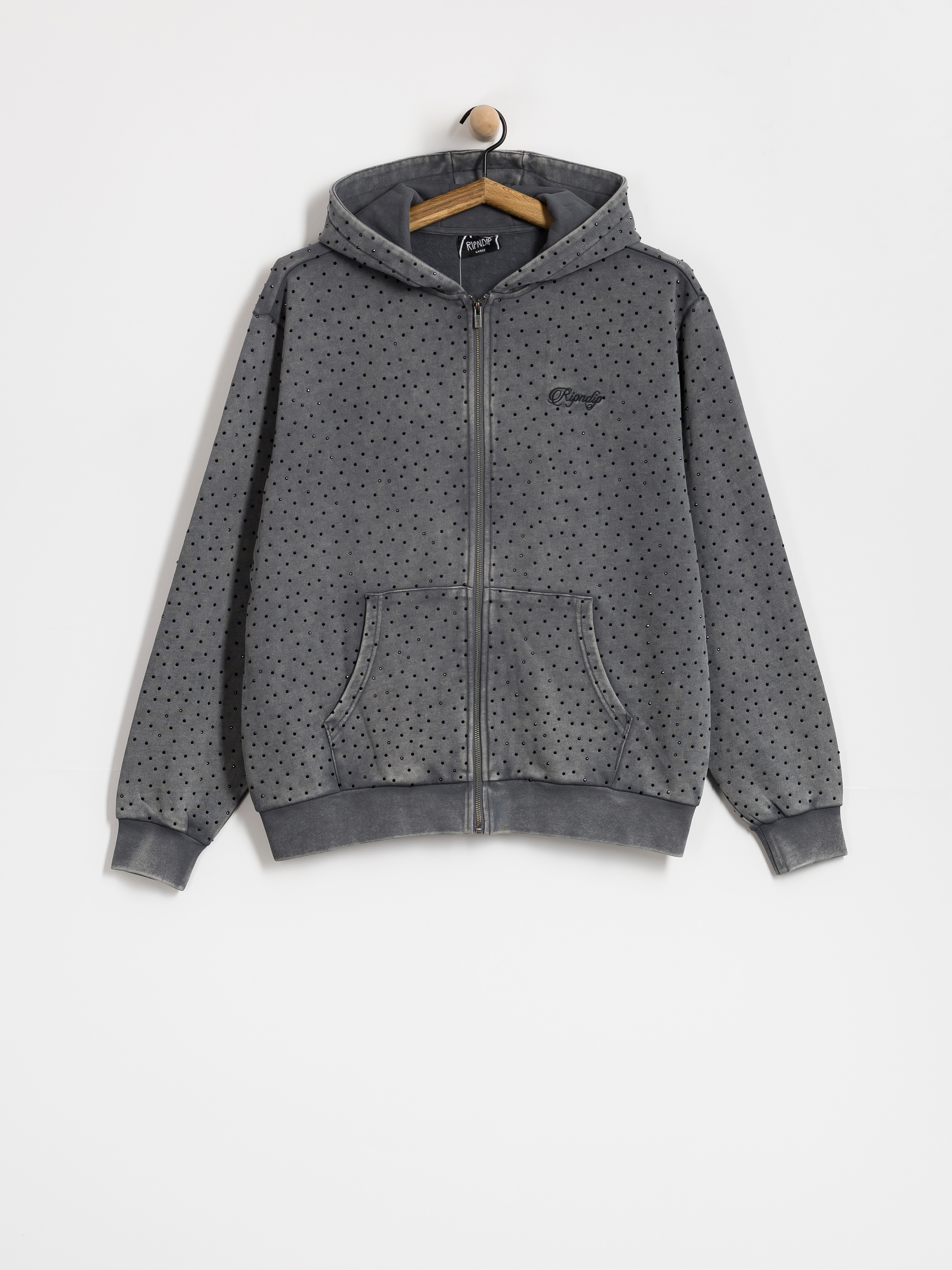 Худі RipNDip Ripngems ZHD (charcoal wash)