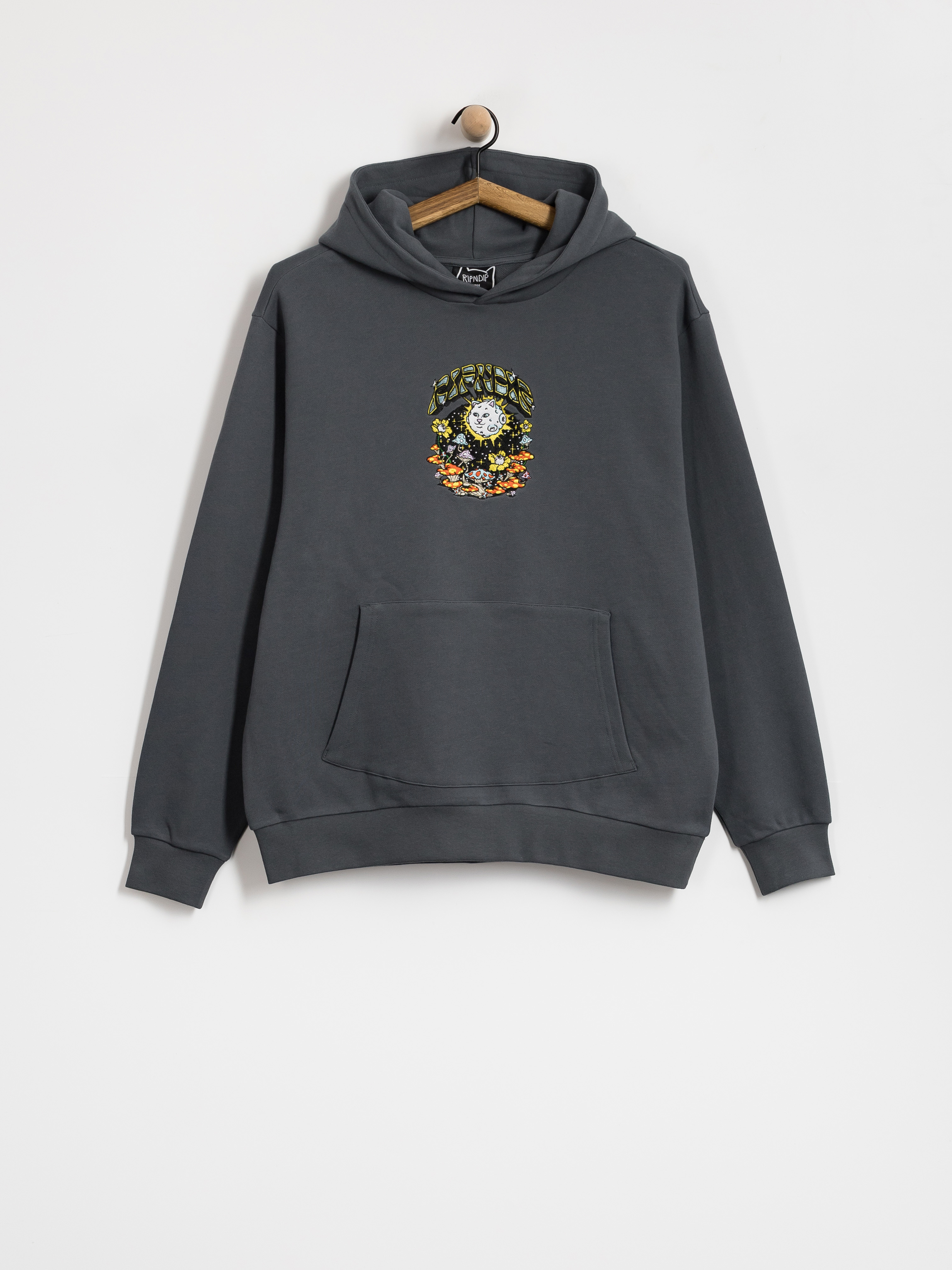 Худі RipNDip Find Ur Way Home Double Hood HD (charcoal mineral wash)