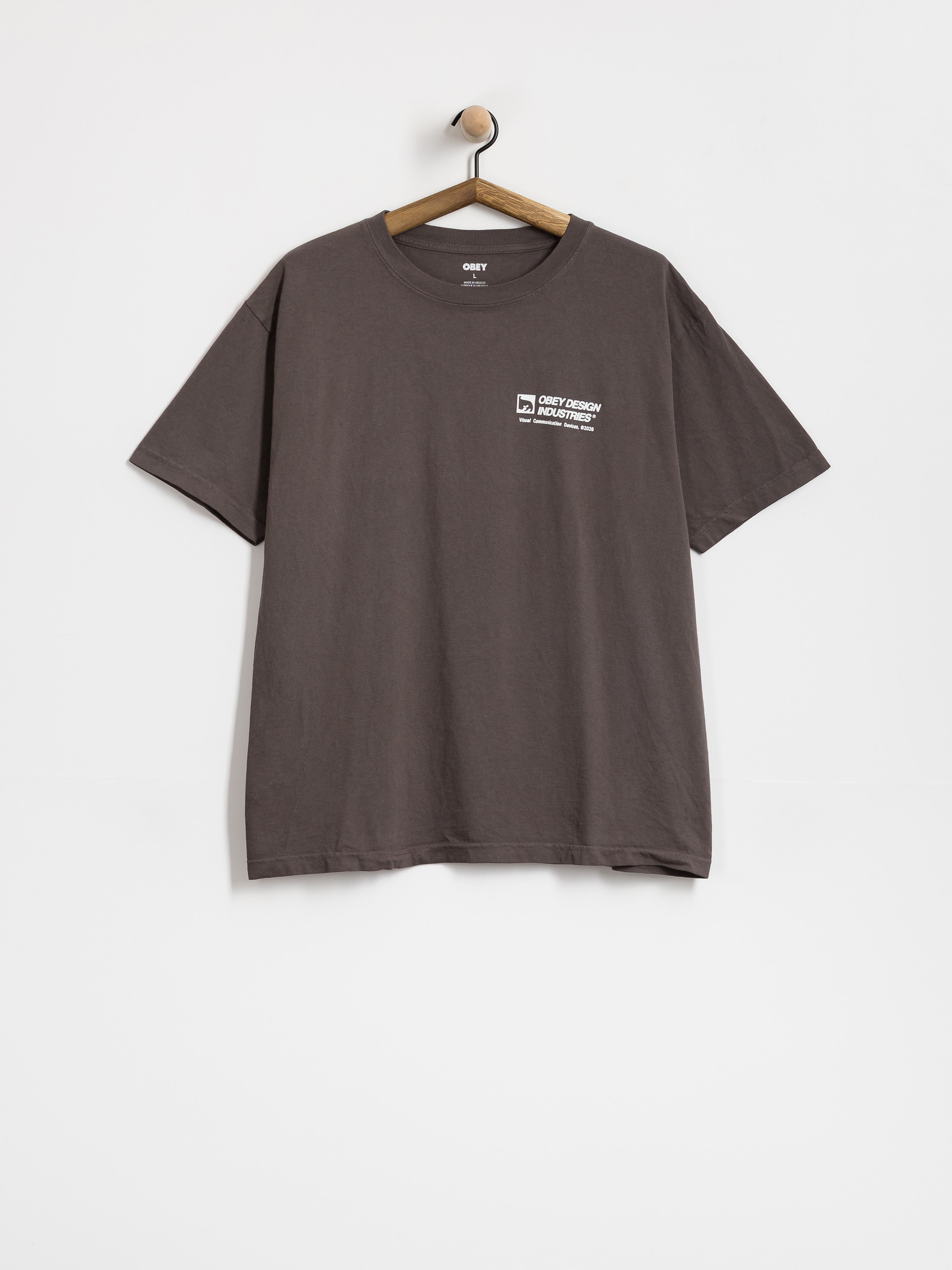 Футболка OBEY Devices (pigment dusty black)