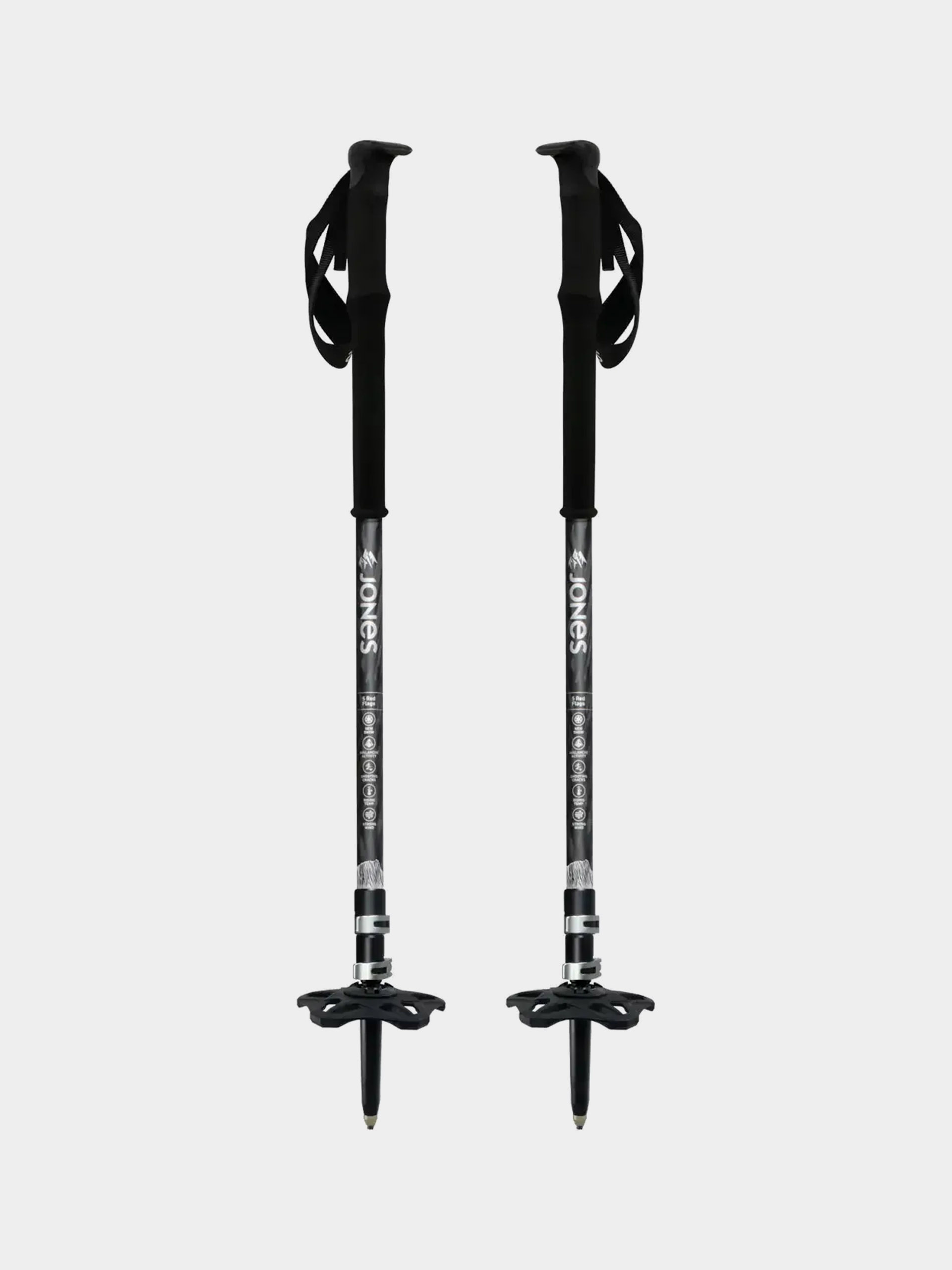 Лижні палиці Jones Snowboards Flip Lock Talon Pro (black)
