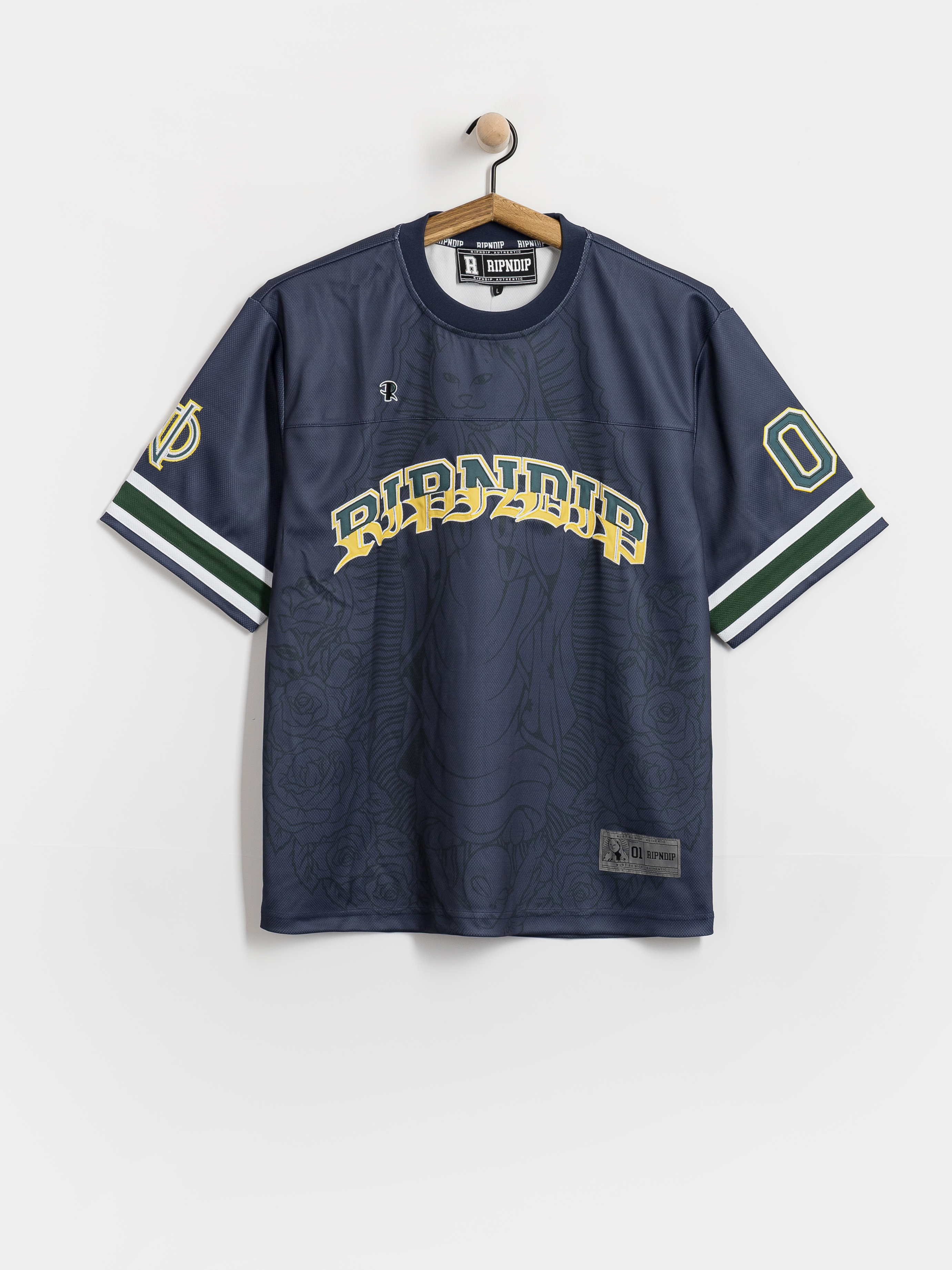Футболка RipNDip Mother Nerm Football Jersey (navy)