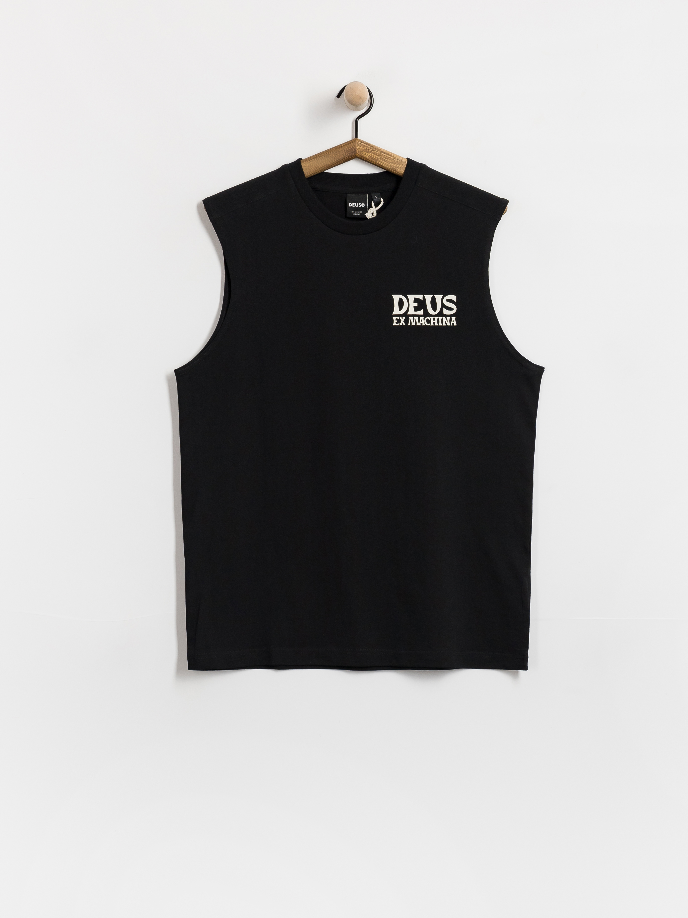 Футболка Deus Ex Machina Frontage - чорний (black)