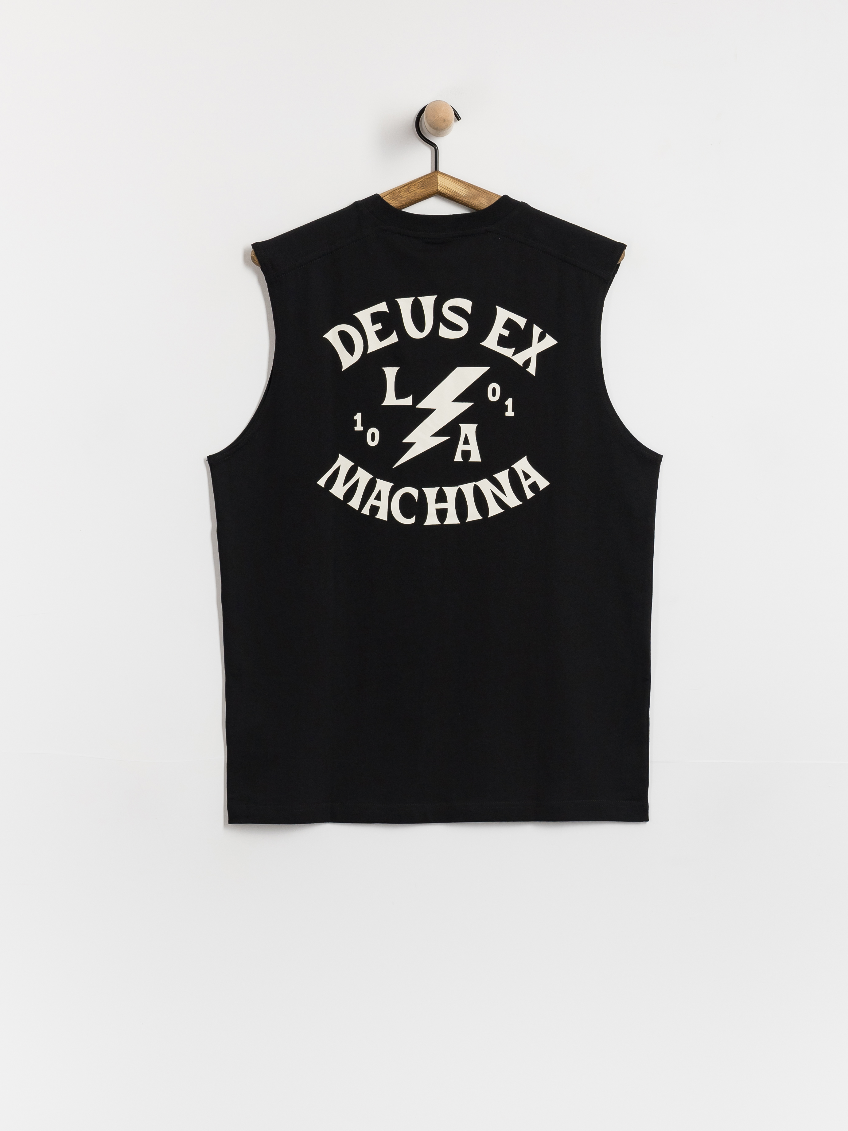  Футболка Deus Ex Machina Chinook Muscle (black)