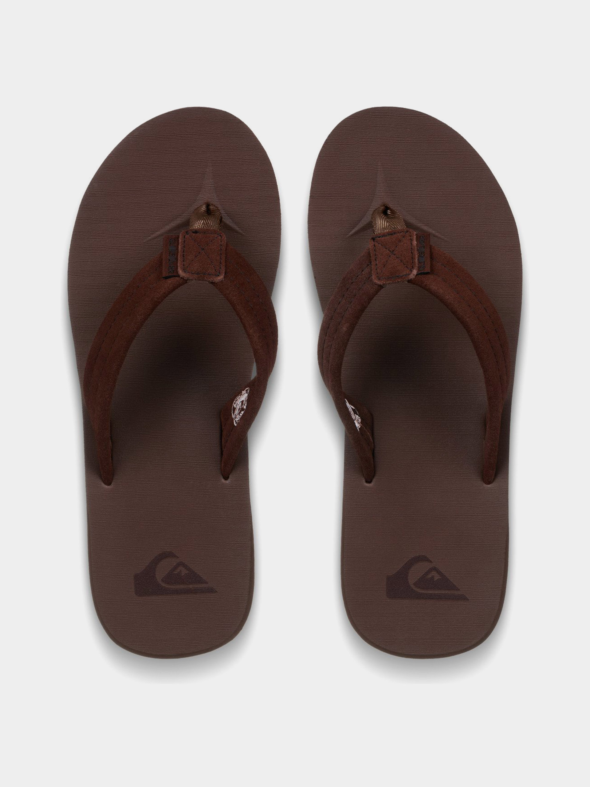 В‘єтнамки Quiksilver Carver Suede Recycled (brown)