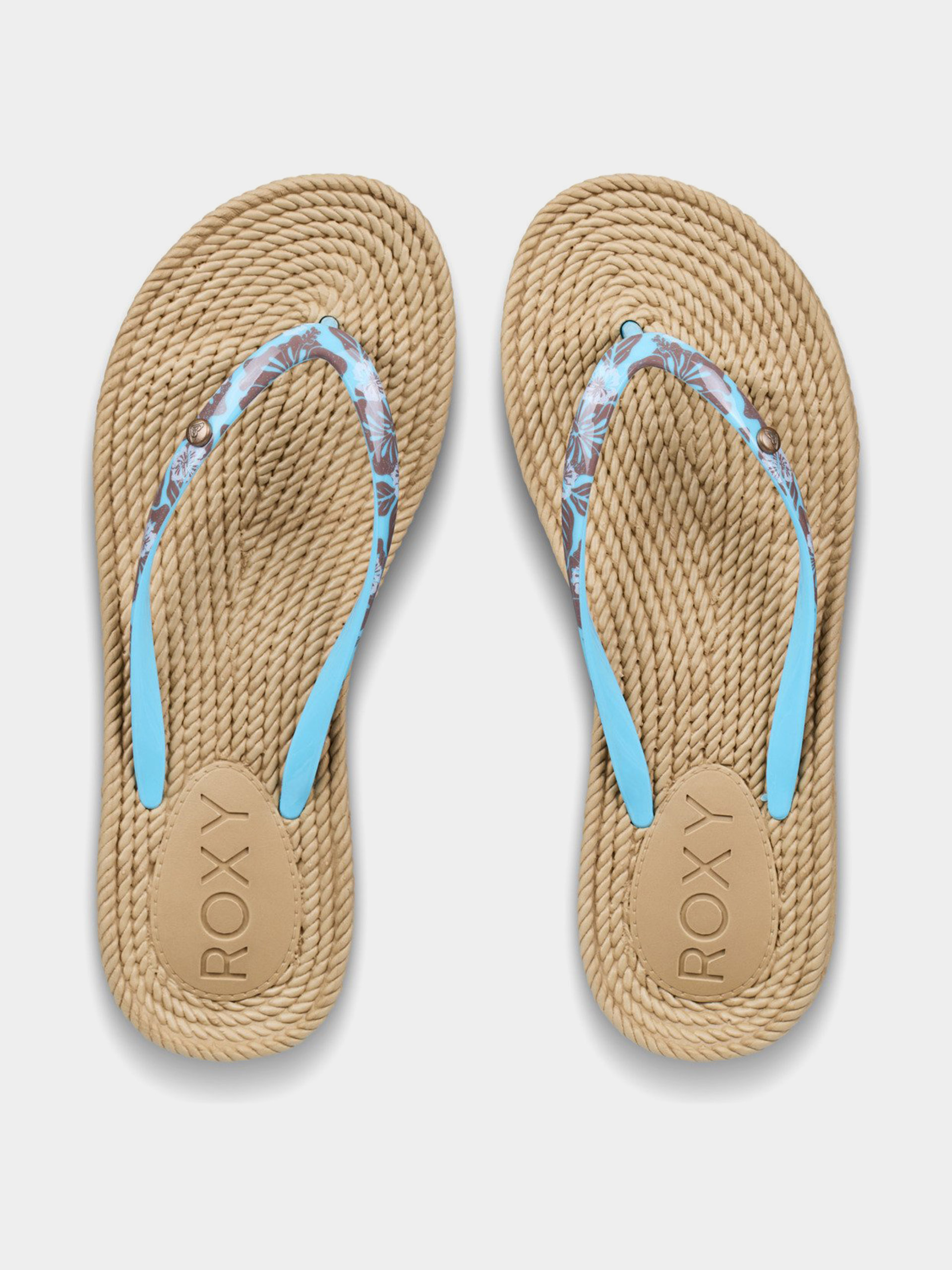 В‘єтнамки Roxy South Beach III Wmn (light blue/brown)