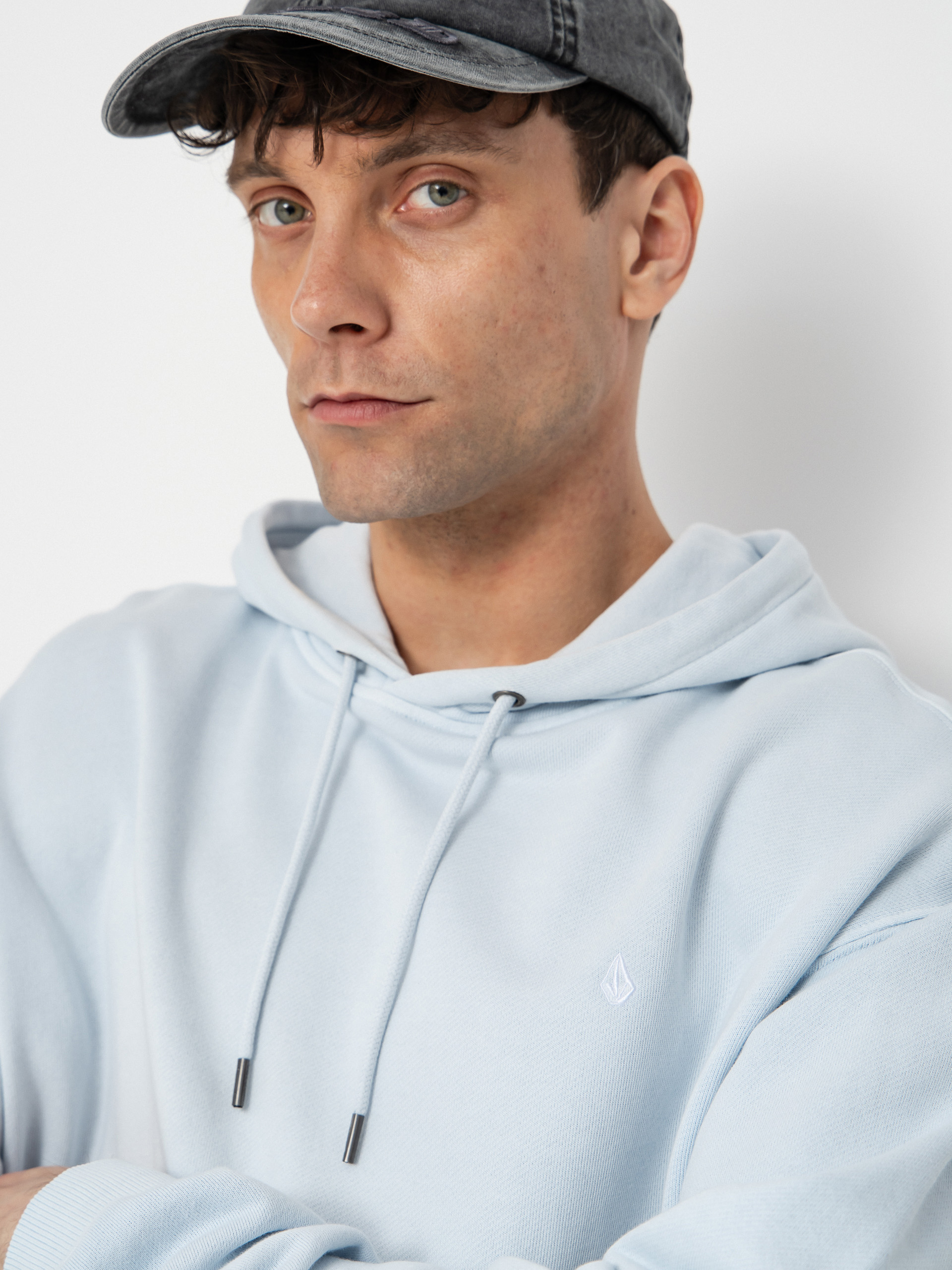 Худі Volcom Single Stone Tw HD (light blue acid)