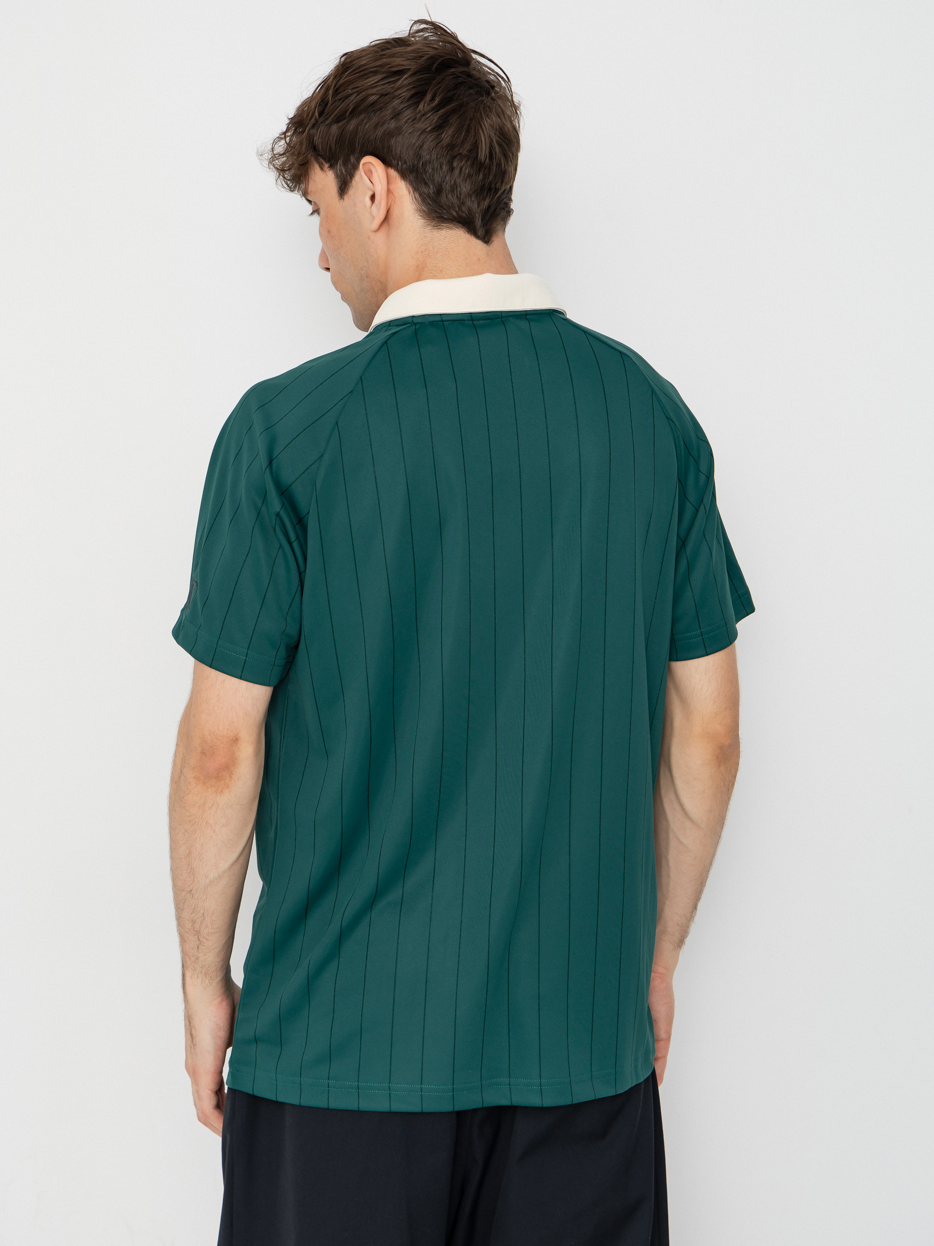 Футболка Karl Kani Heritage Emblem Shadow Pinstripe Soccer (green)