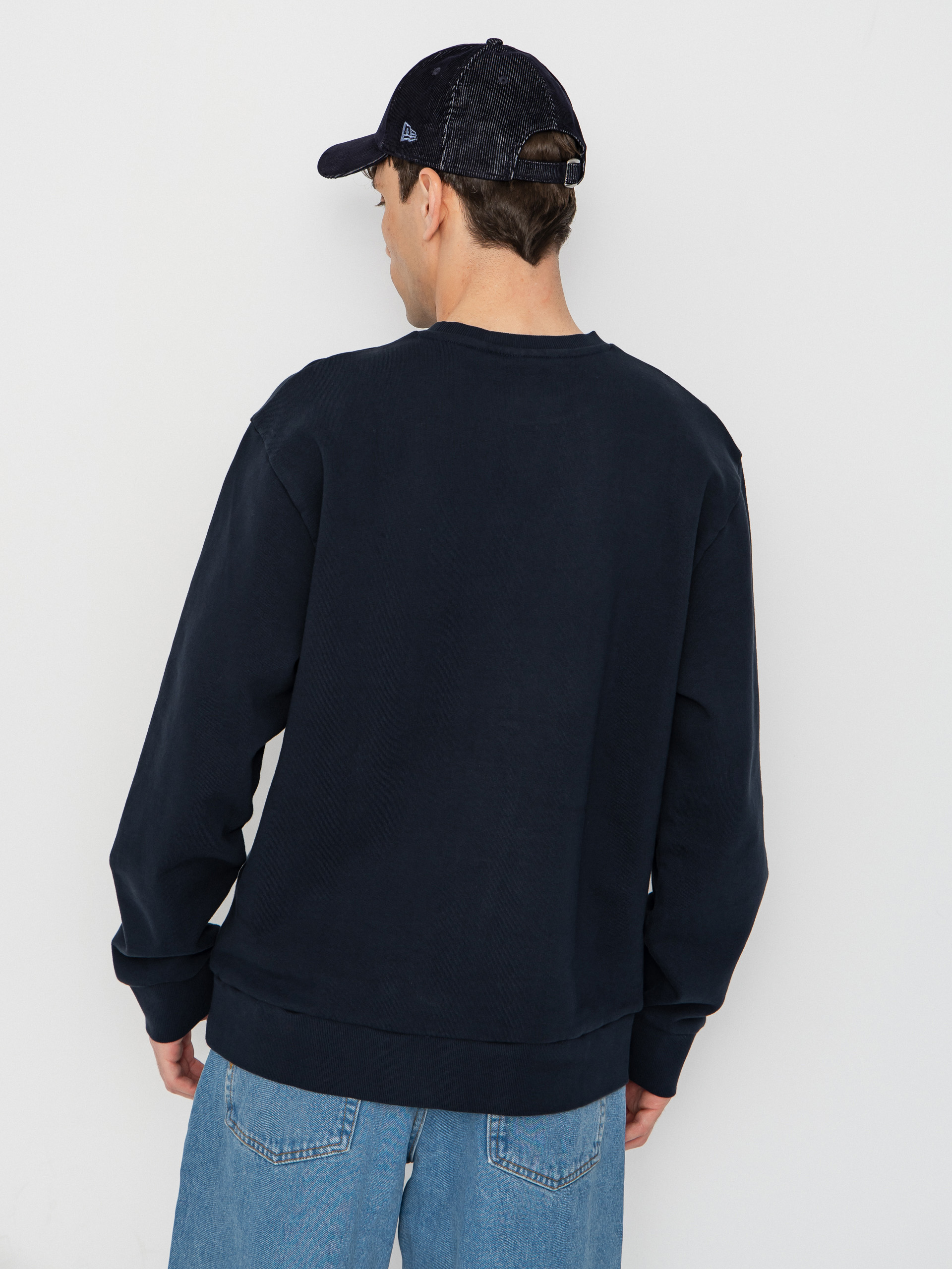 Світшот Carhartt WIP Script Embroidery (deep night/white)