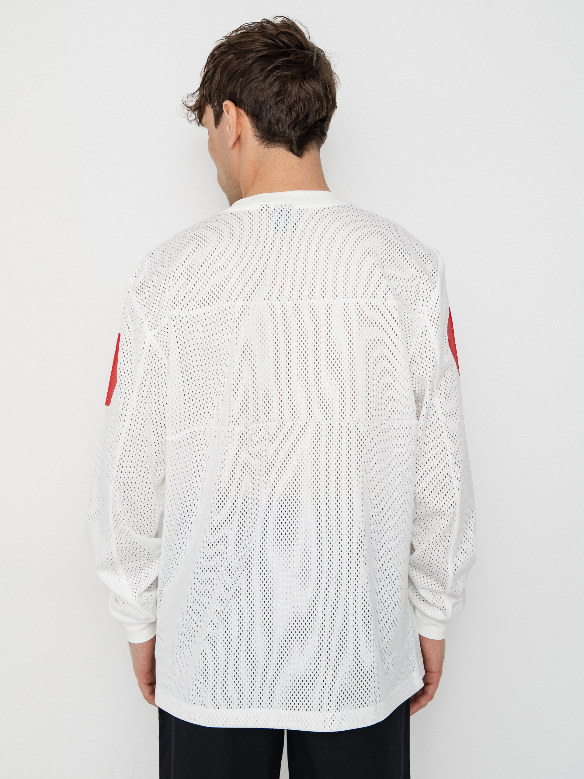 Sportowe Deus Ex Machina Longsleeve Saber Moto Jersey (vintage white)