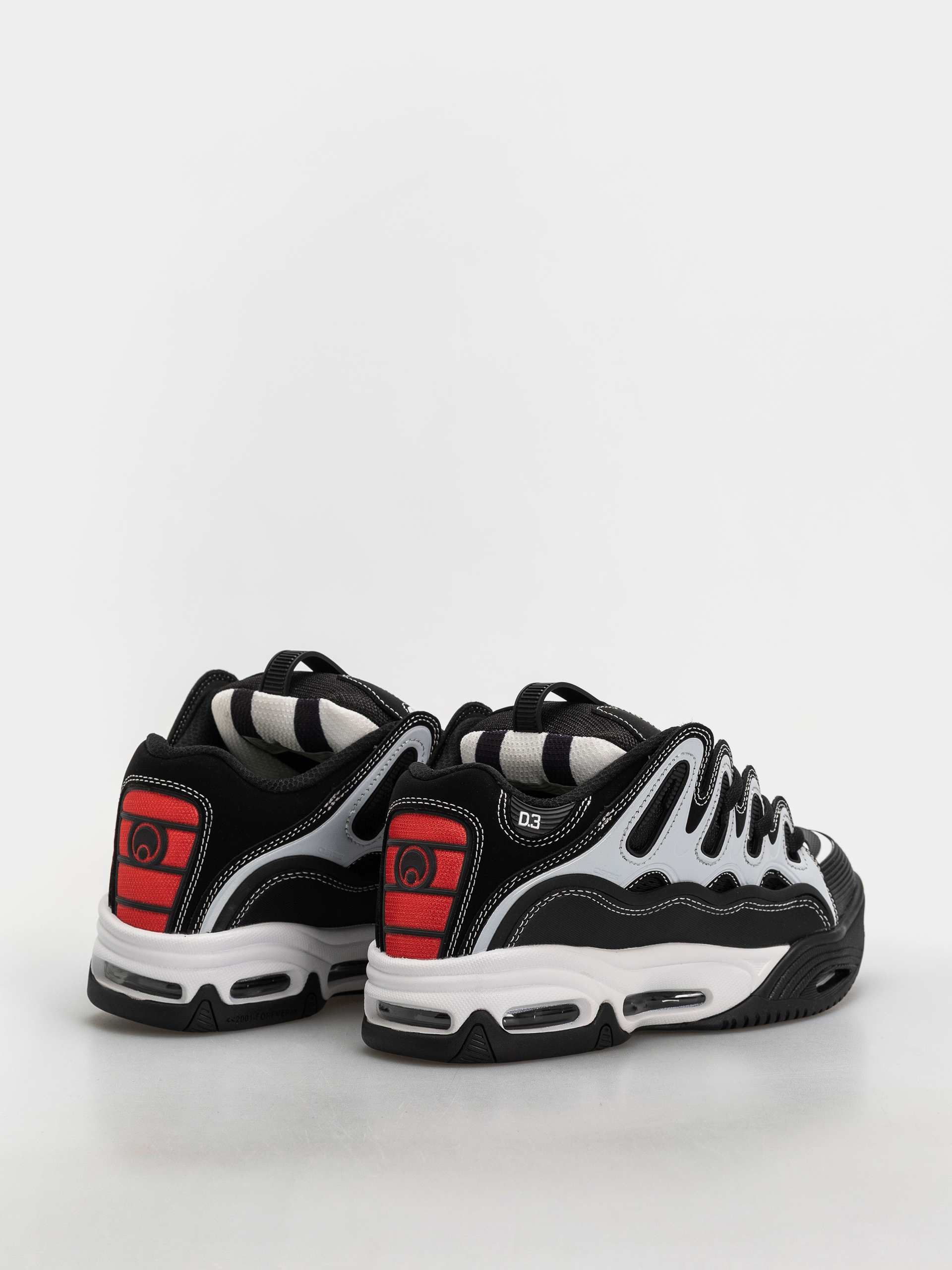 Взуття Osiris D3 2001 (black/white/red)
