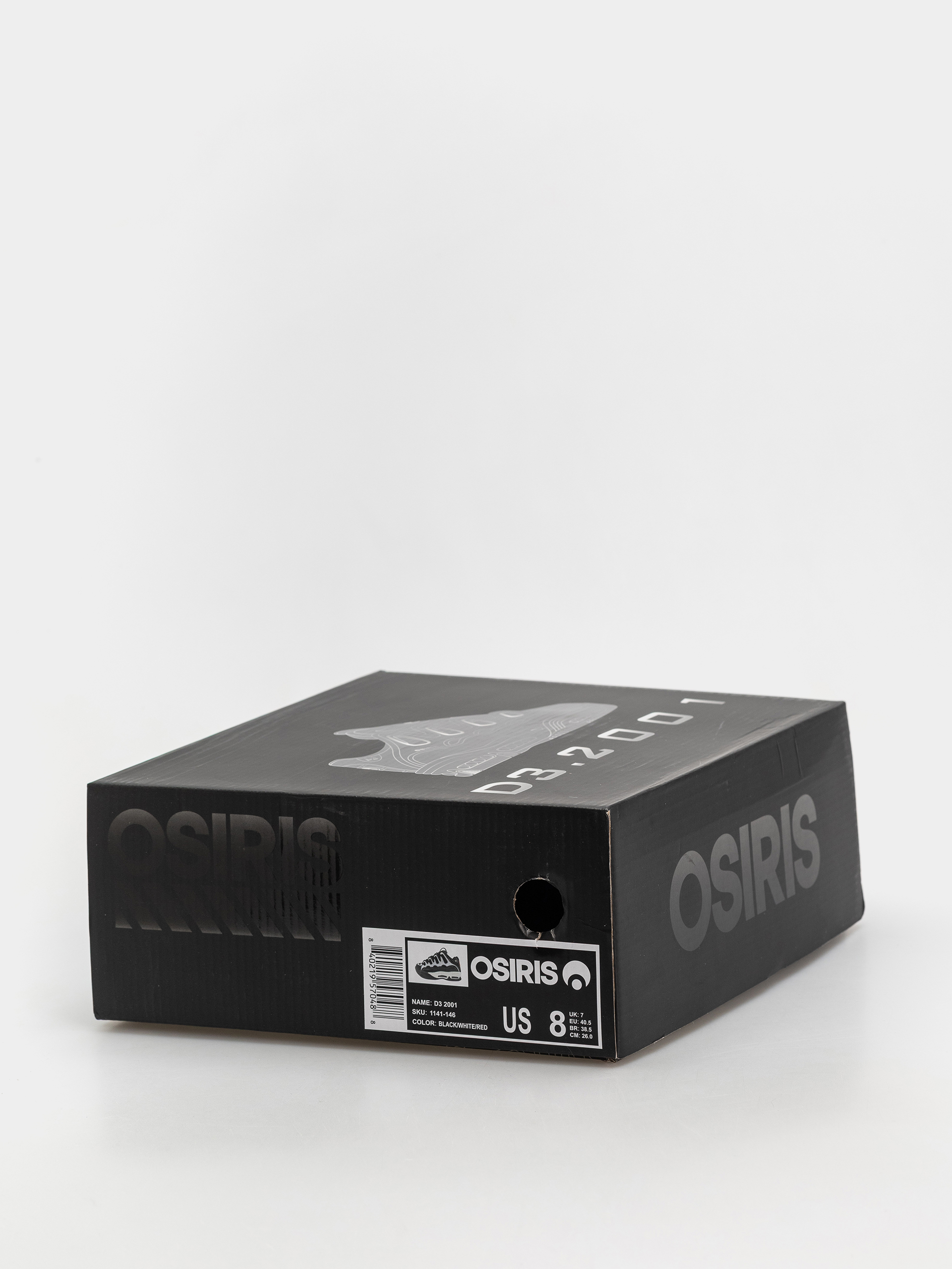 Взуття Osiris D3 2001 (black/white/red)