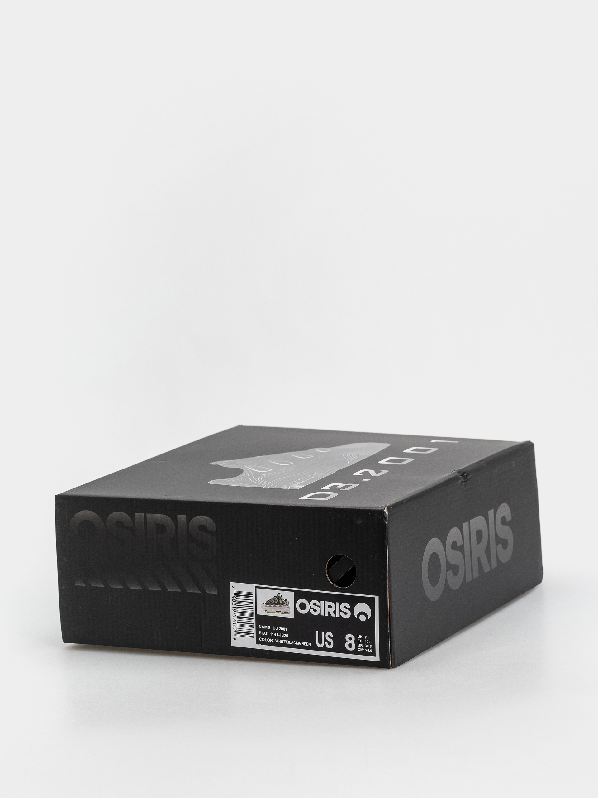 Взуття Osiris D3 2001 (white/black/green)