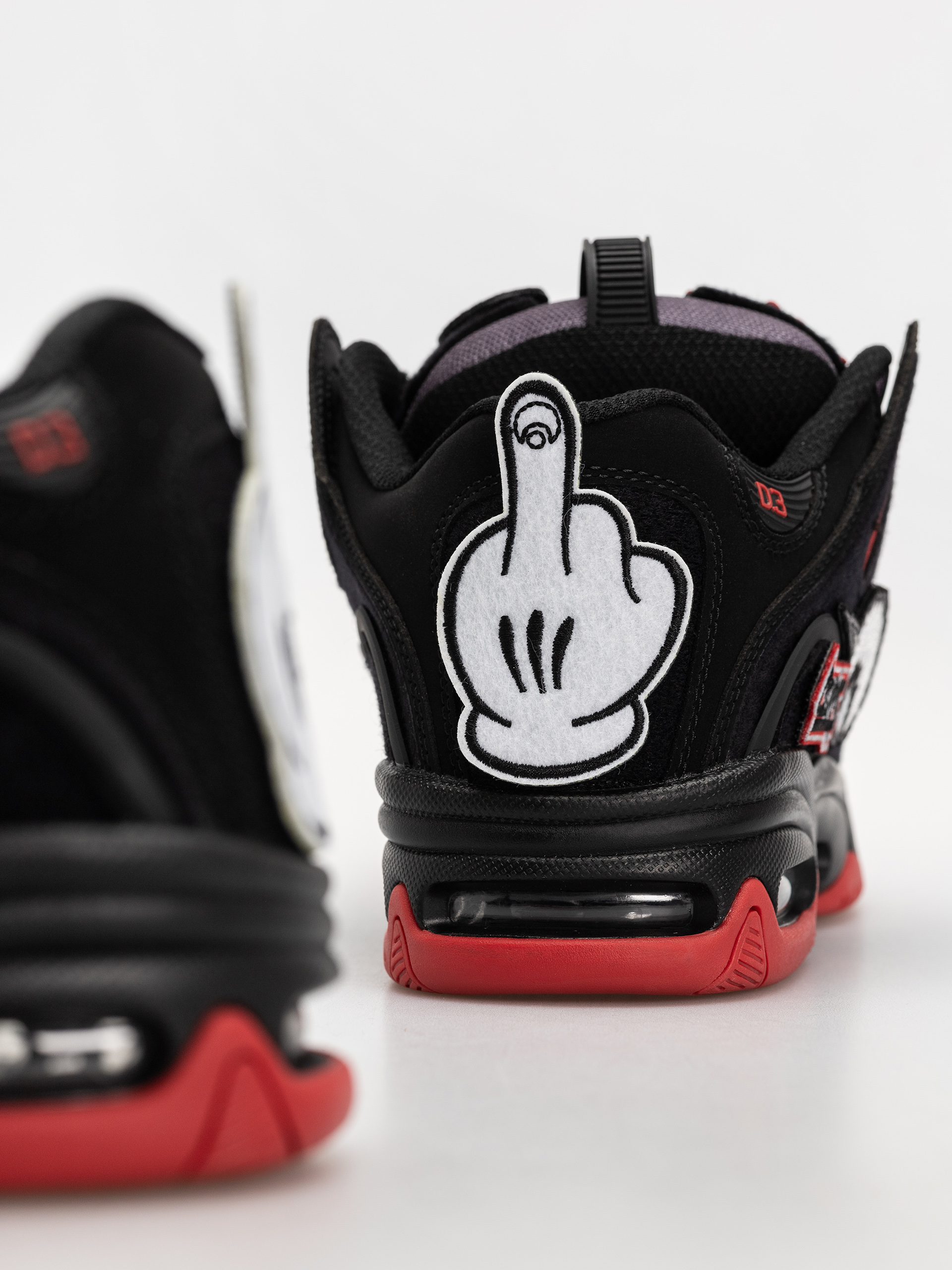 Взуття Osiris D3 2001 (black/red/velcro)