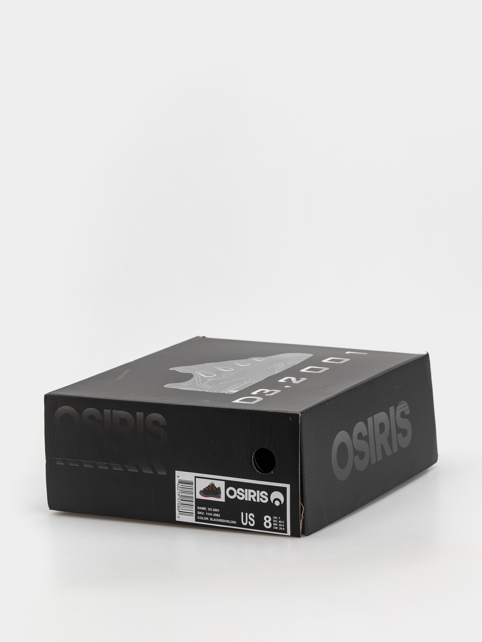 Взуття Osiris D3 2001 (black/red/velcro)