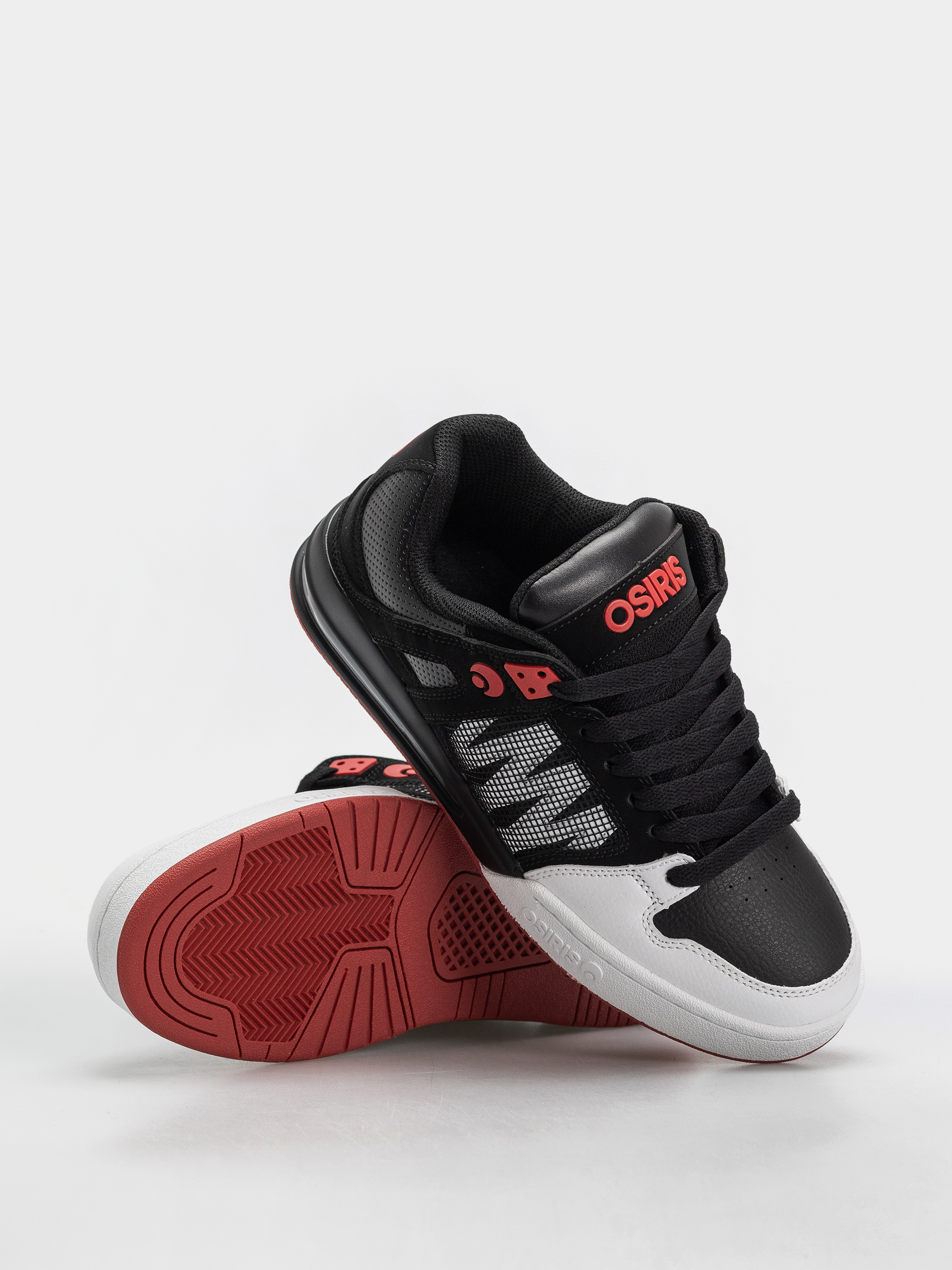 Взуття Osiris Pixel (white/black/red)