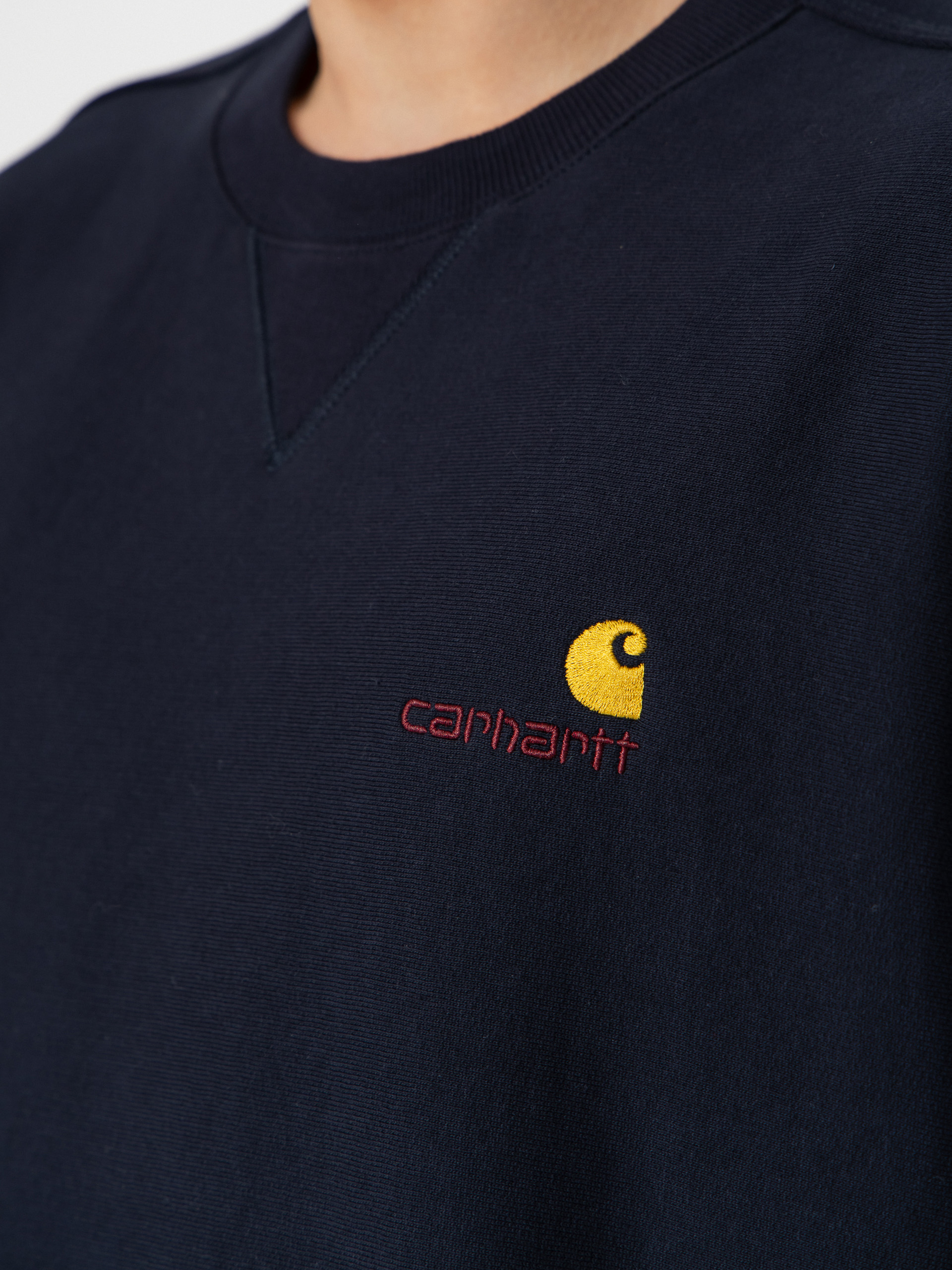 Світшот Carhartt WIP American Script (deep night)