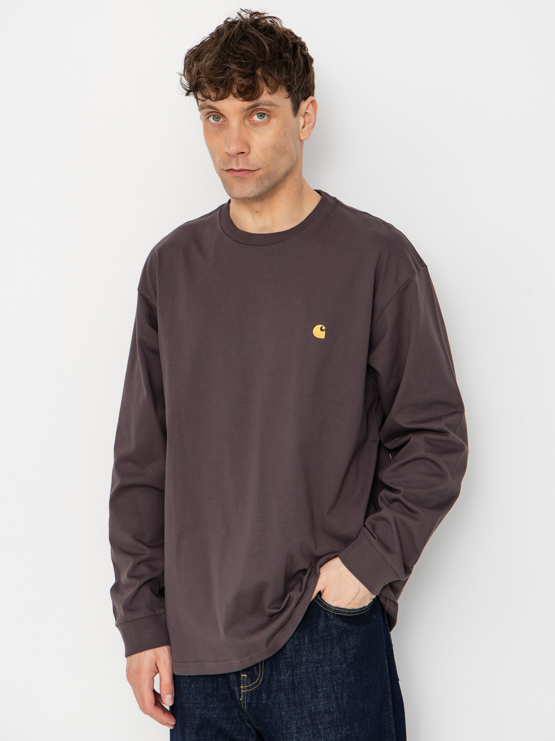 u041bu043eu043du0433u0441u043bu0456u0432 Carhartt WIP Chase (shale/gold)