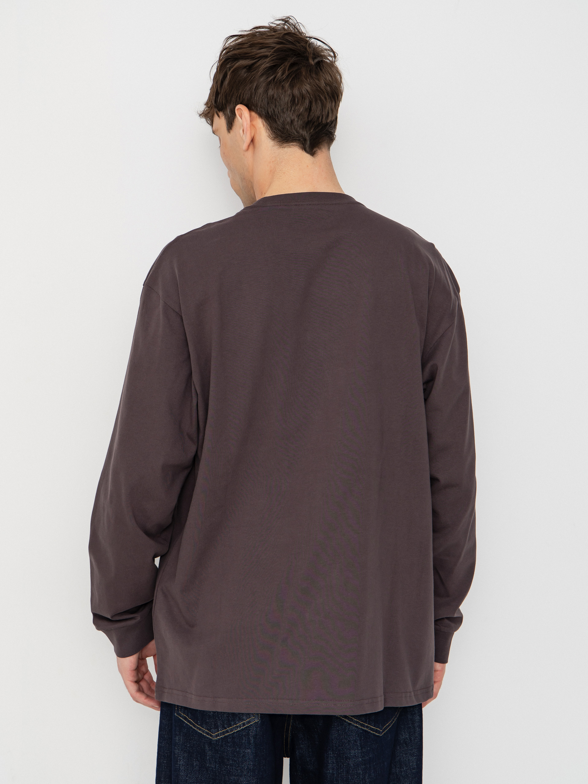 Лонгслів Carhartt WIP Chase (shale/gold)