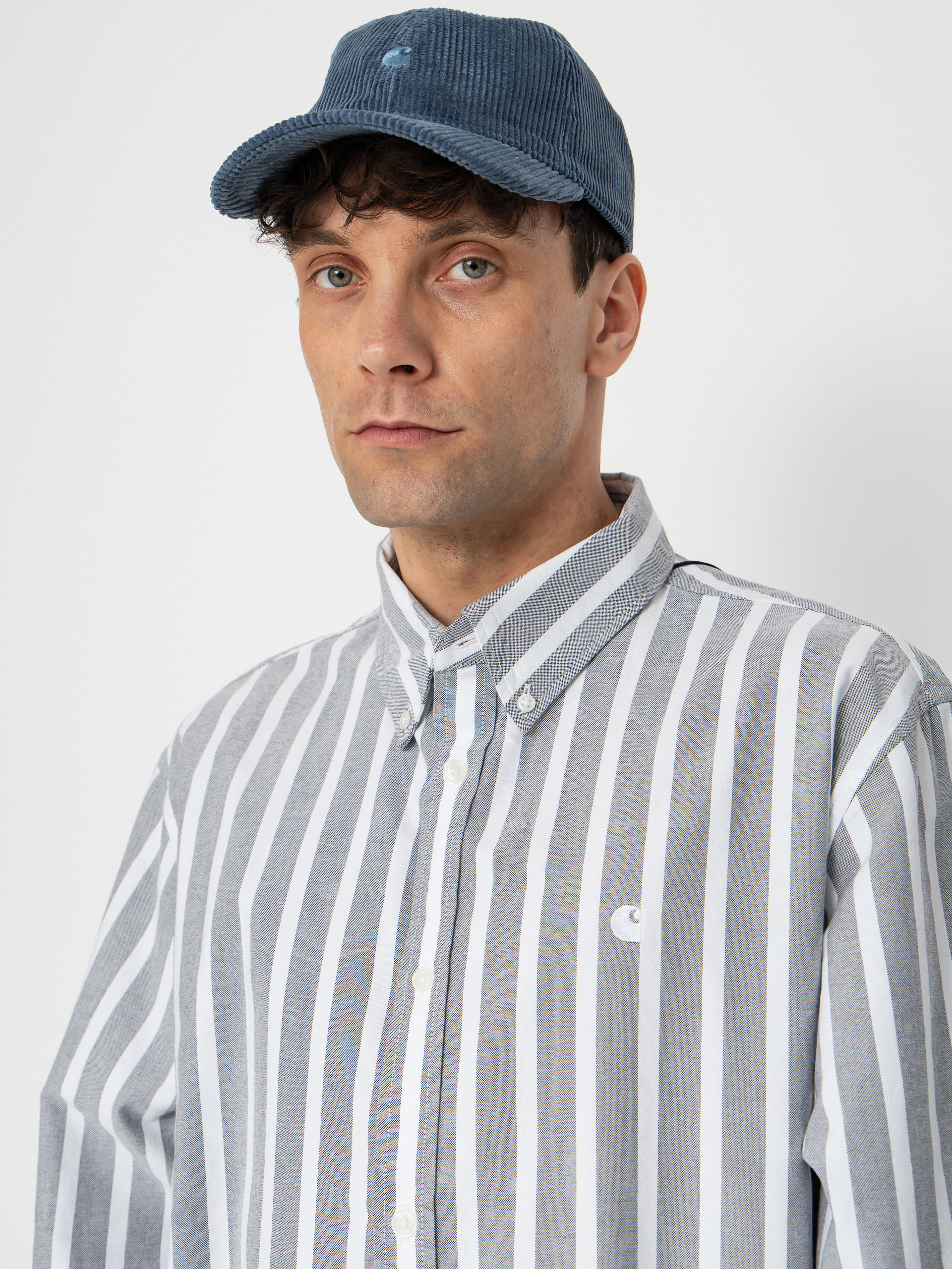 Сорочка Carhartt WIP Deven (deven stripe/black/white)