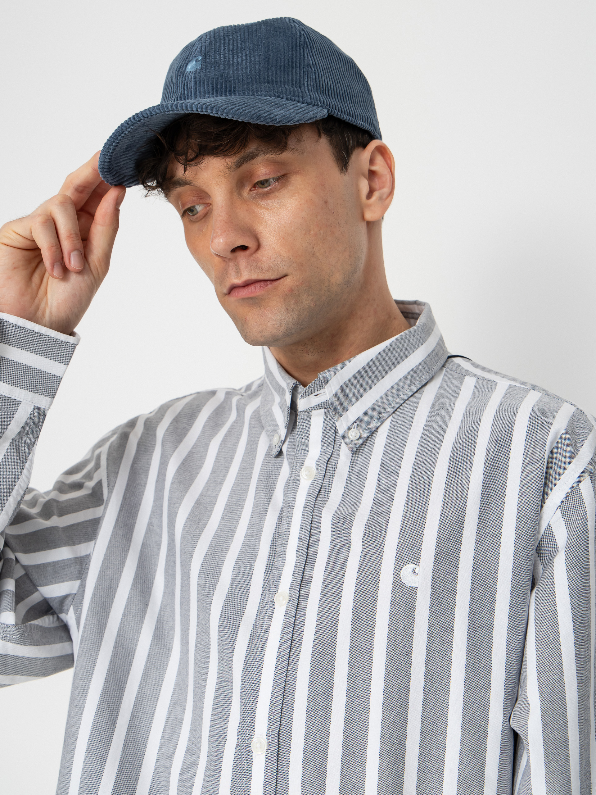 Сорочка Carhartt WIP Deven (deven stripe/black/white)