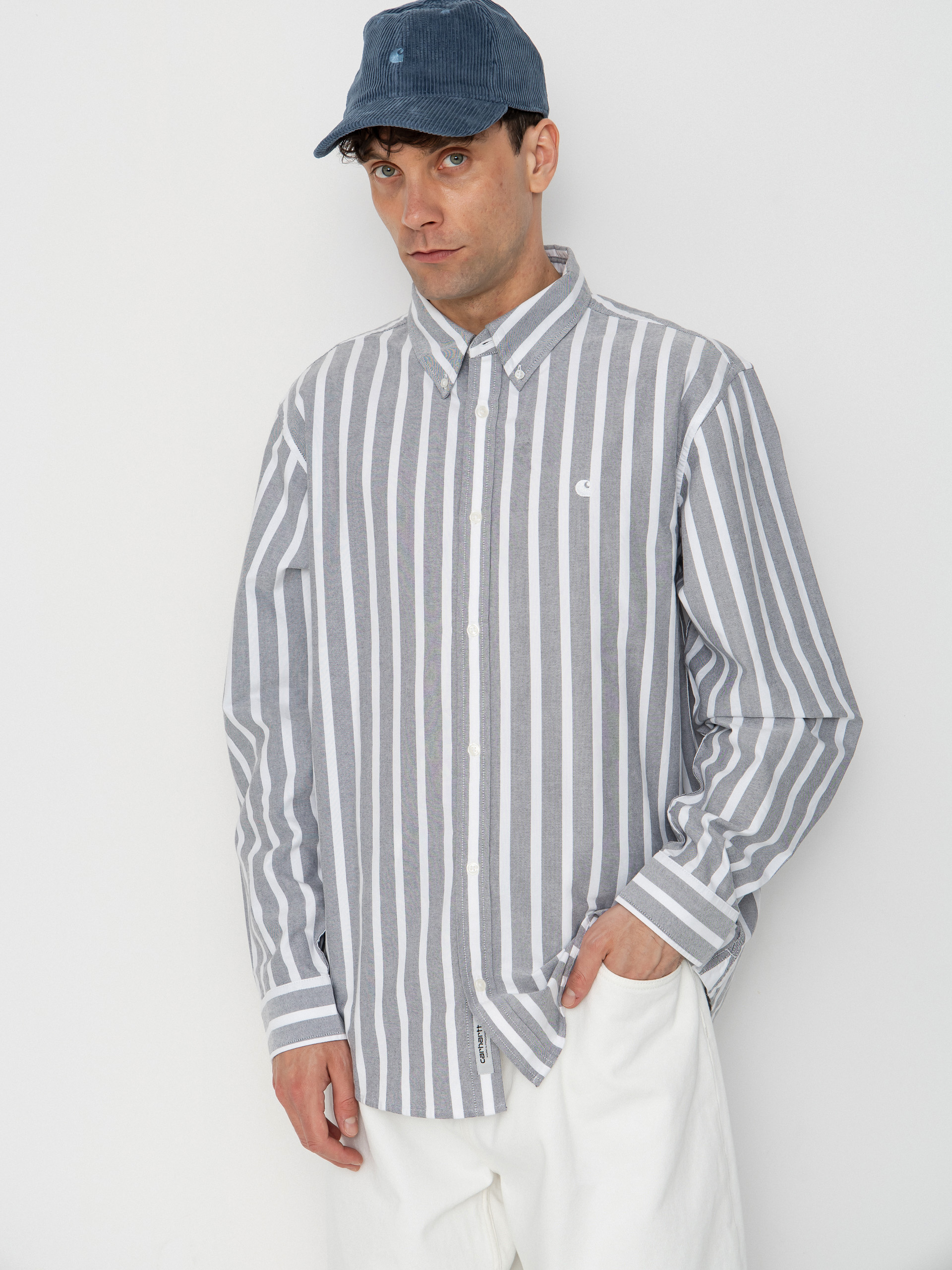 Сорочка Carhartt WIP Deven (deven stripe/black/white)