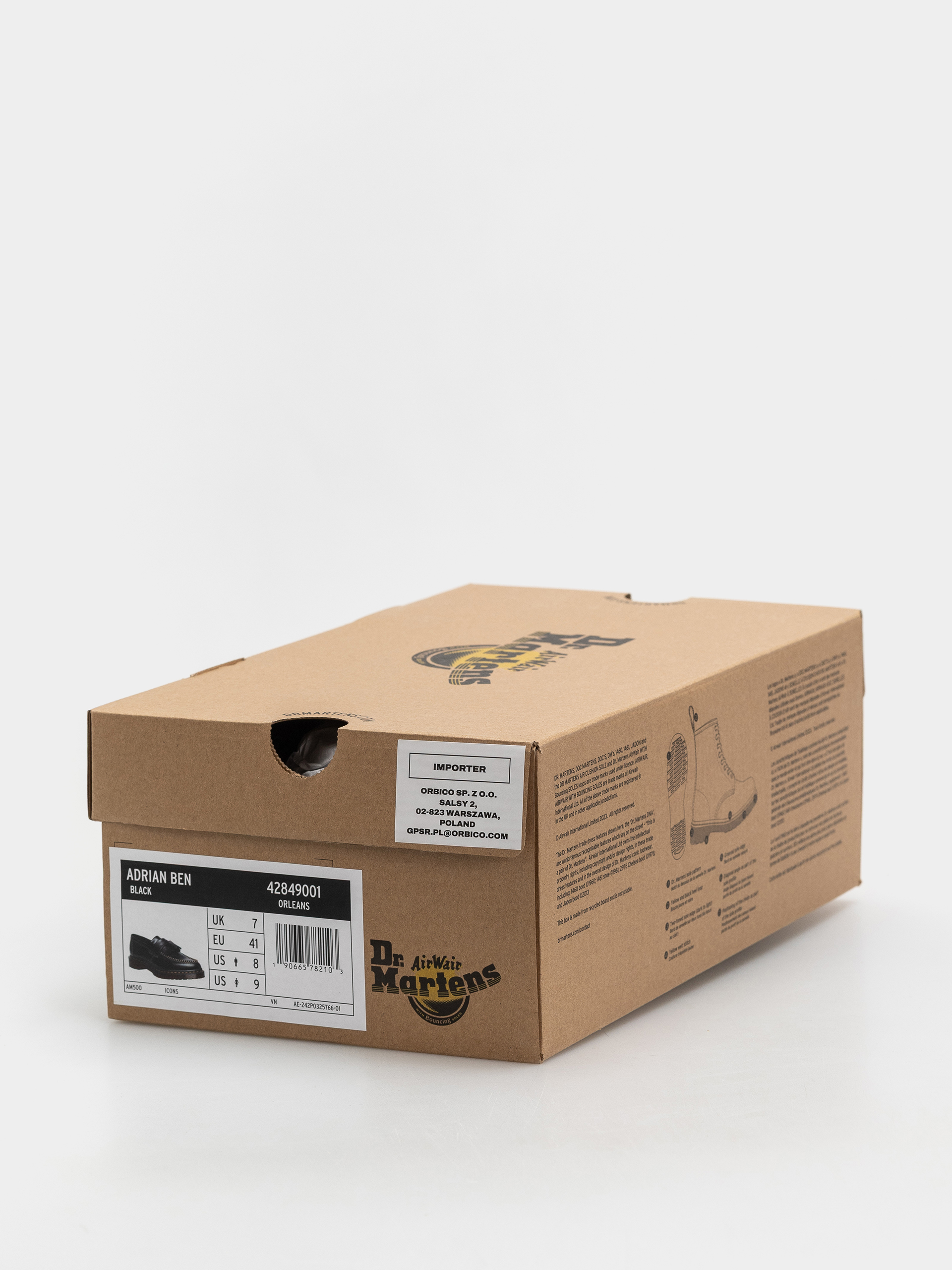 Взуття Dr. Martens Adrian Ben Tassel Loafer (black orleans)