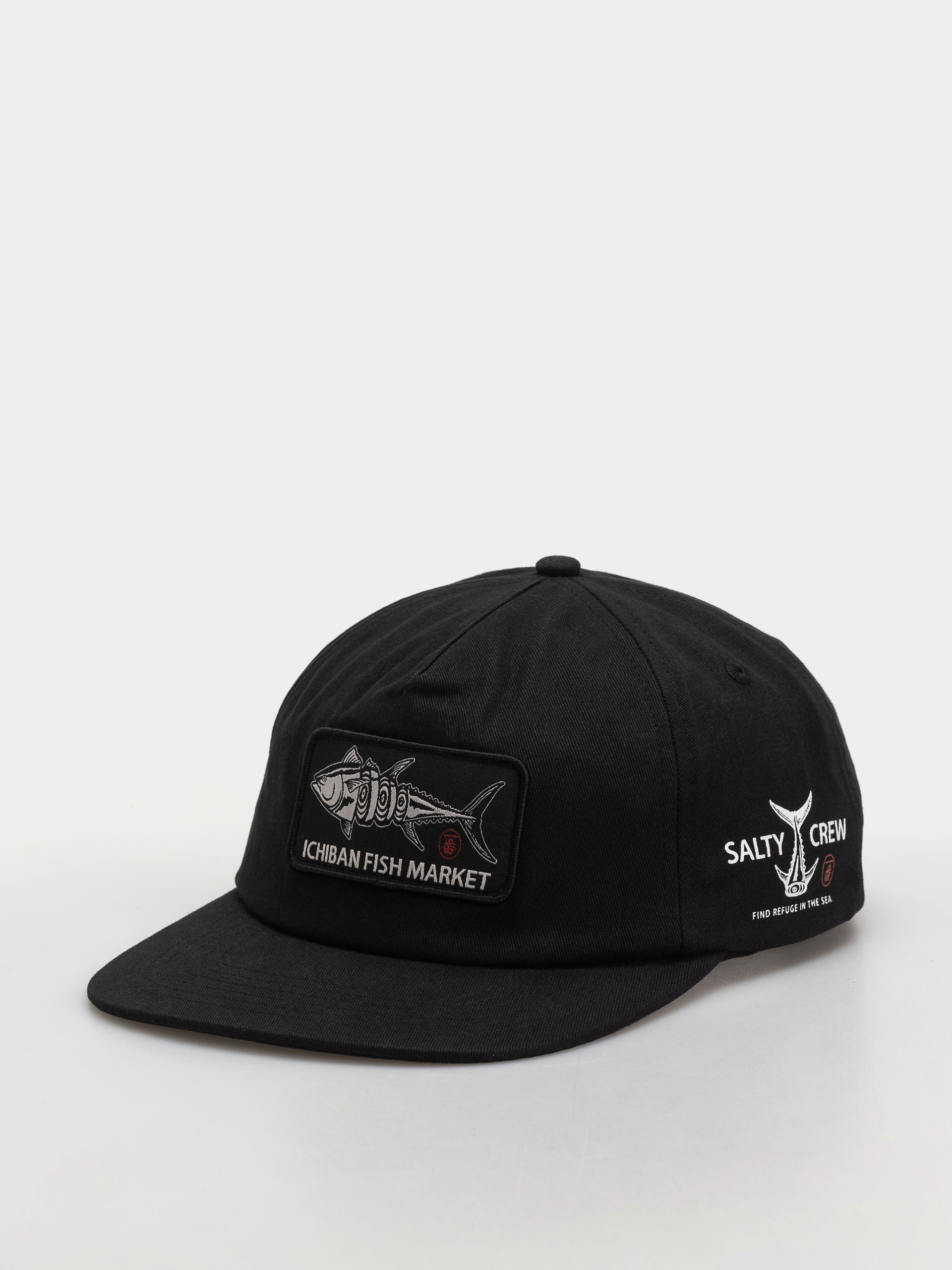 Кепка Salty Crew Fish Market Snapback (black)