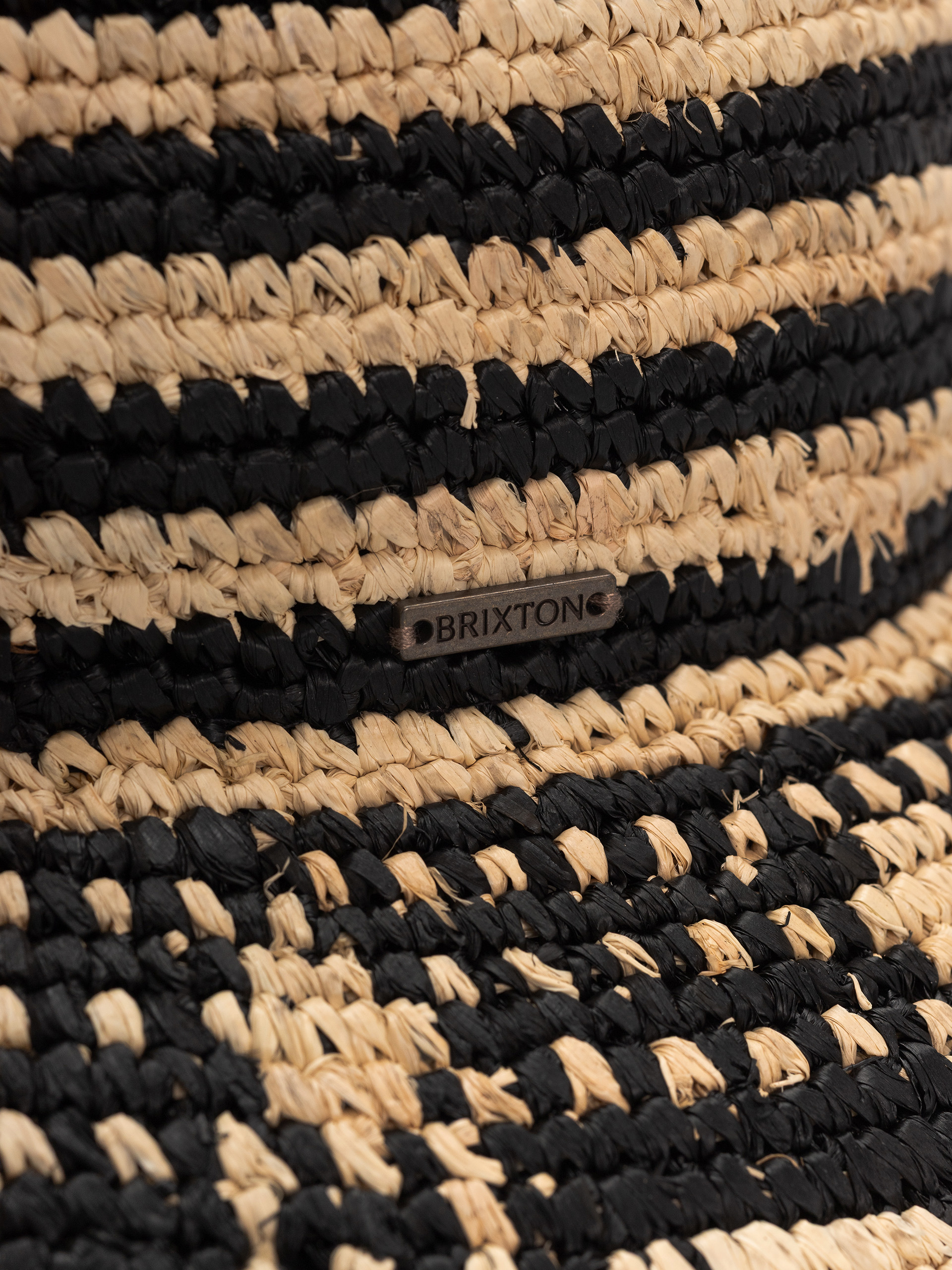 Капелюх Brixton Redding Packable Straw Wmn (black/natural)