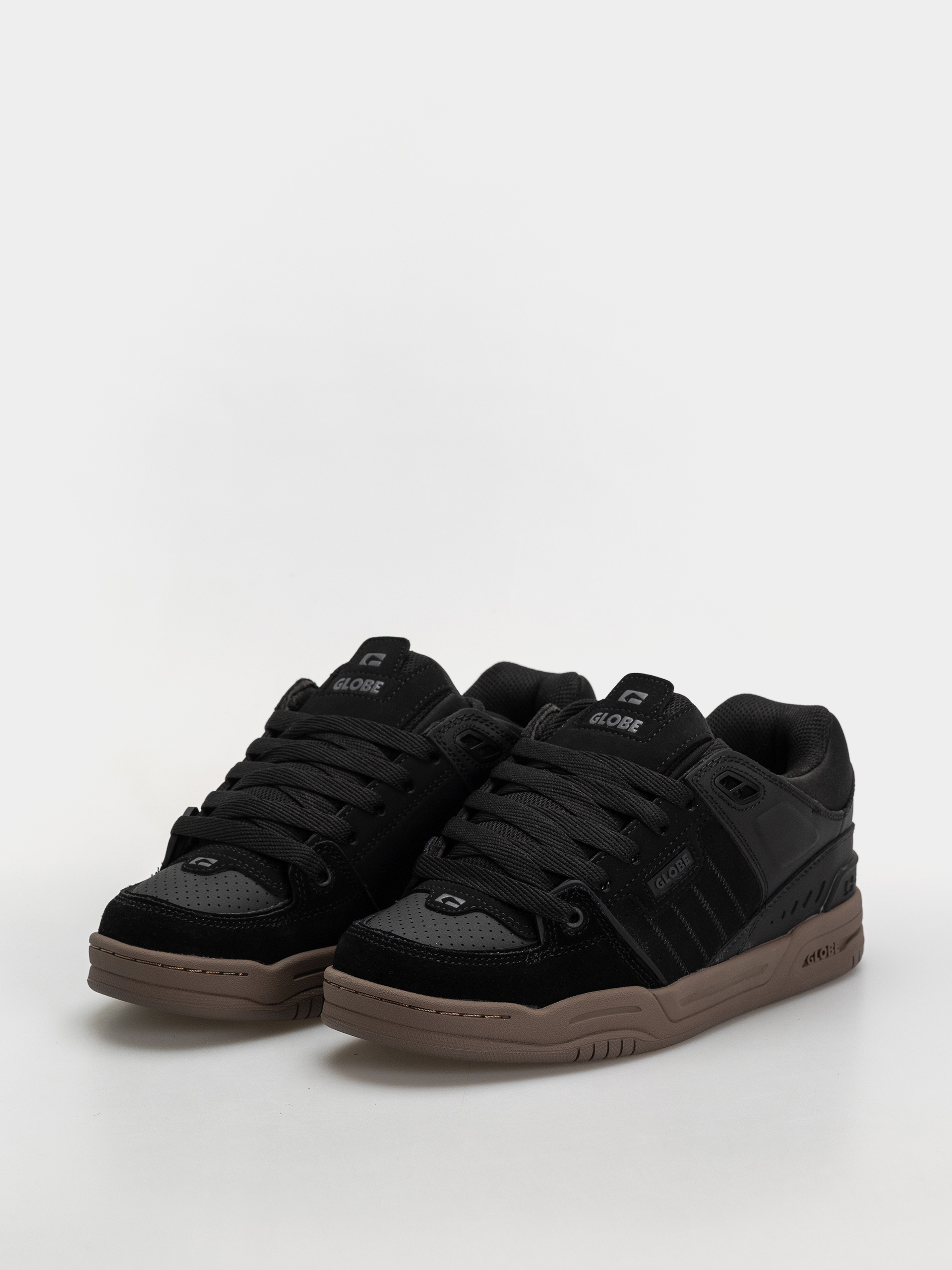 Взуття Globe Fusion (black/tobacco gum)