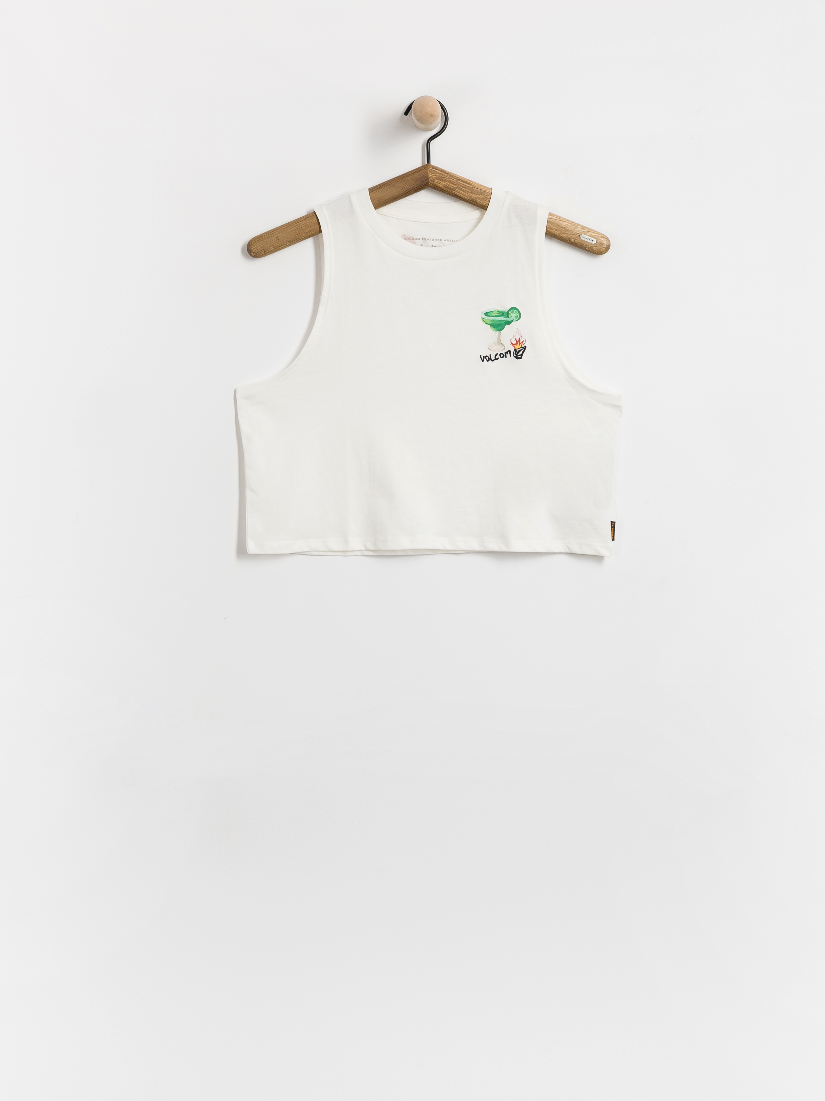  Футболка Volcom Fa Mickey Mason Wmn (off white)