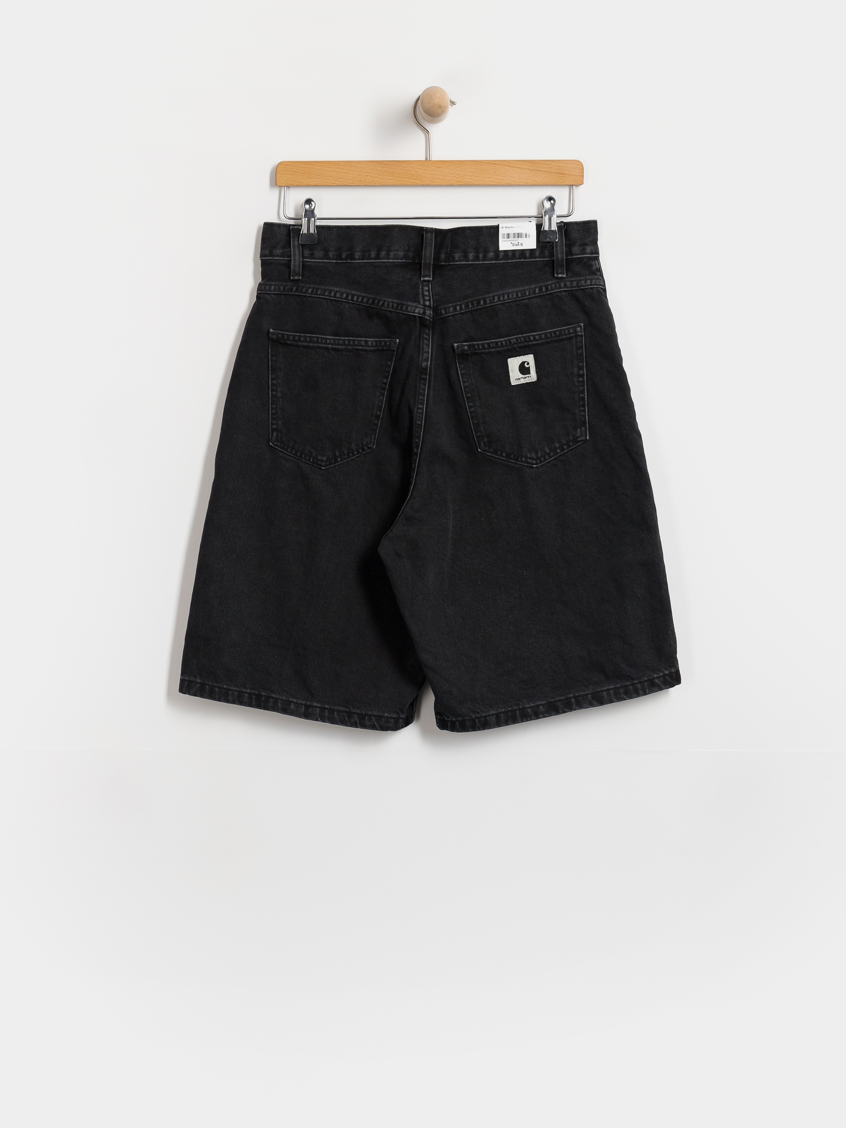 Шорти Carhartt WIP Brandon Wmn (black stone washed)