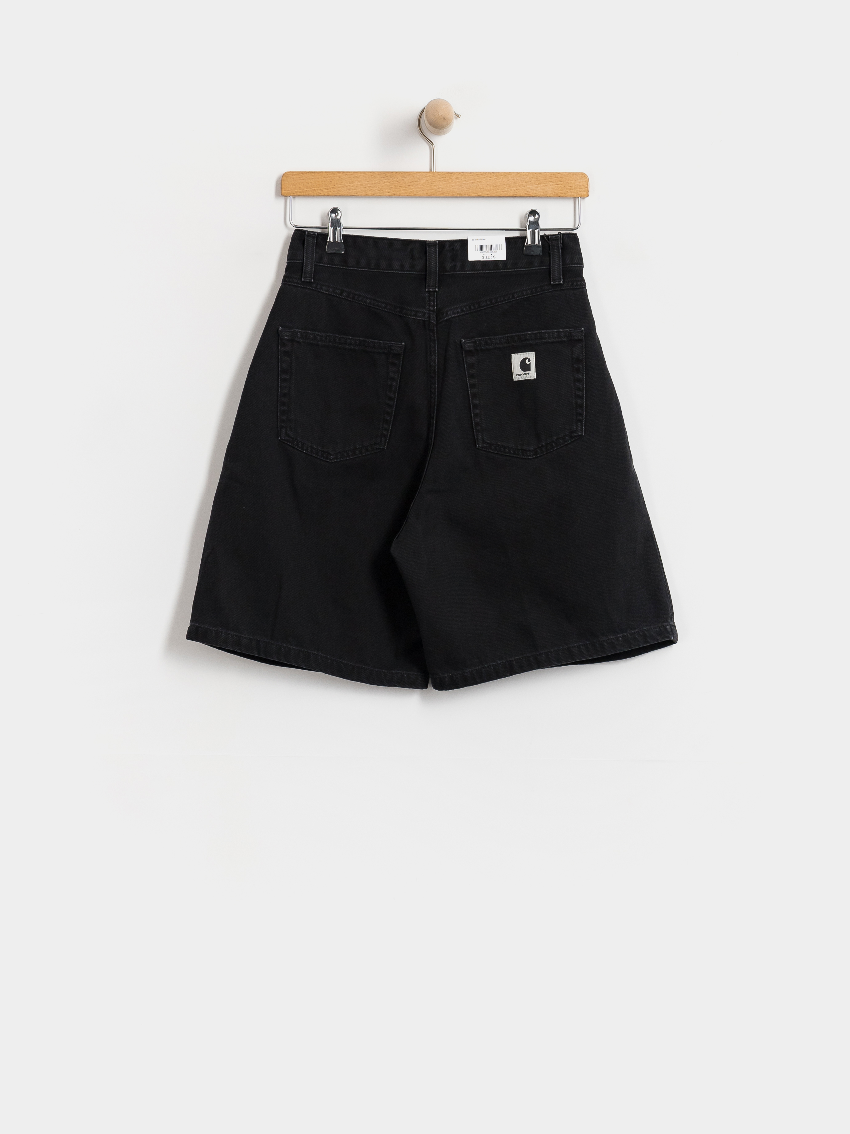 Шорти Carhartt WIP Alta Wmn (black stone washed)