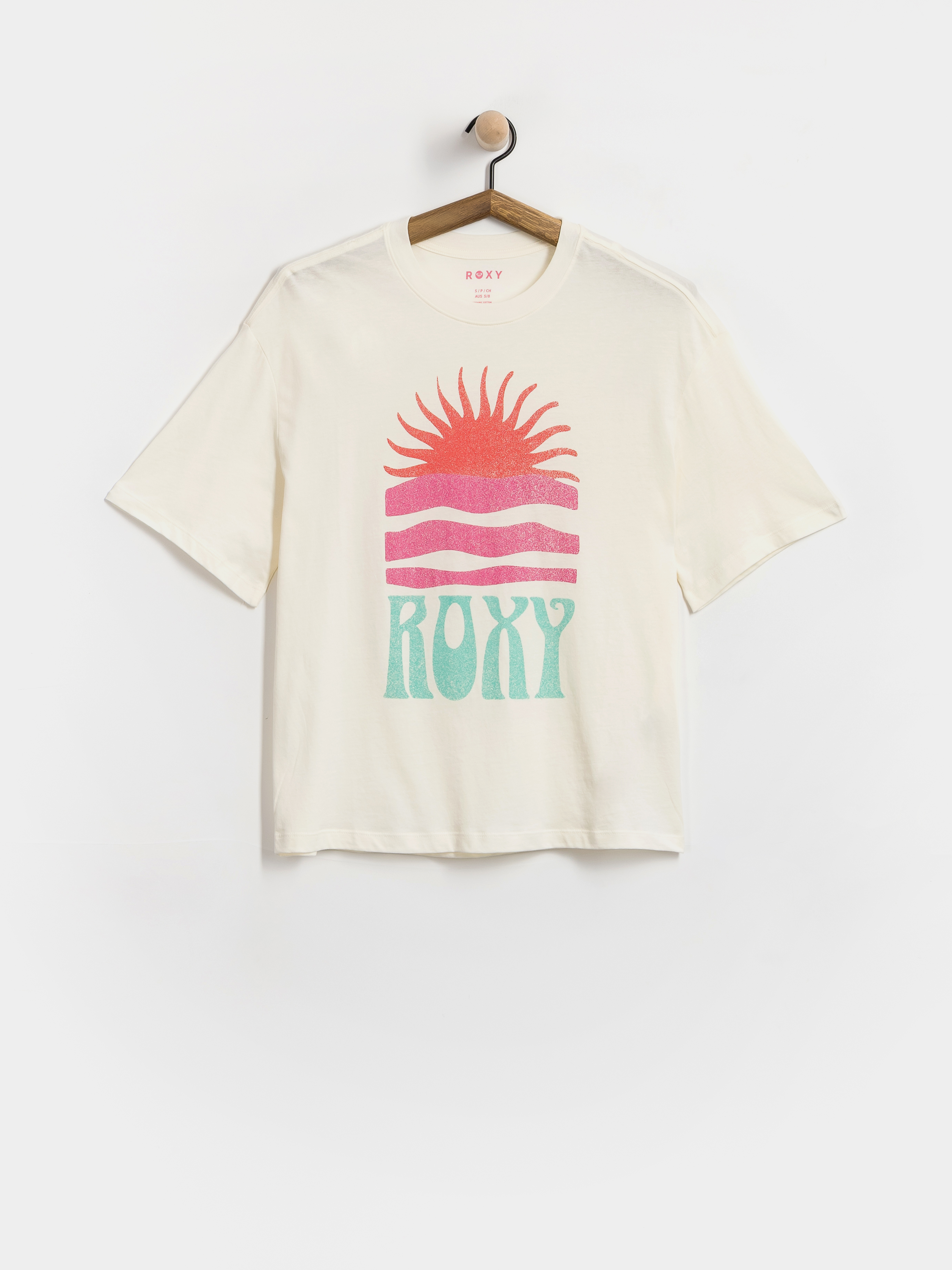 Футболка Roxy Hangloose Poster Wmn (coconut milk)