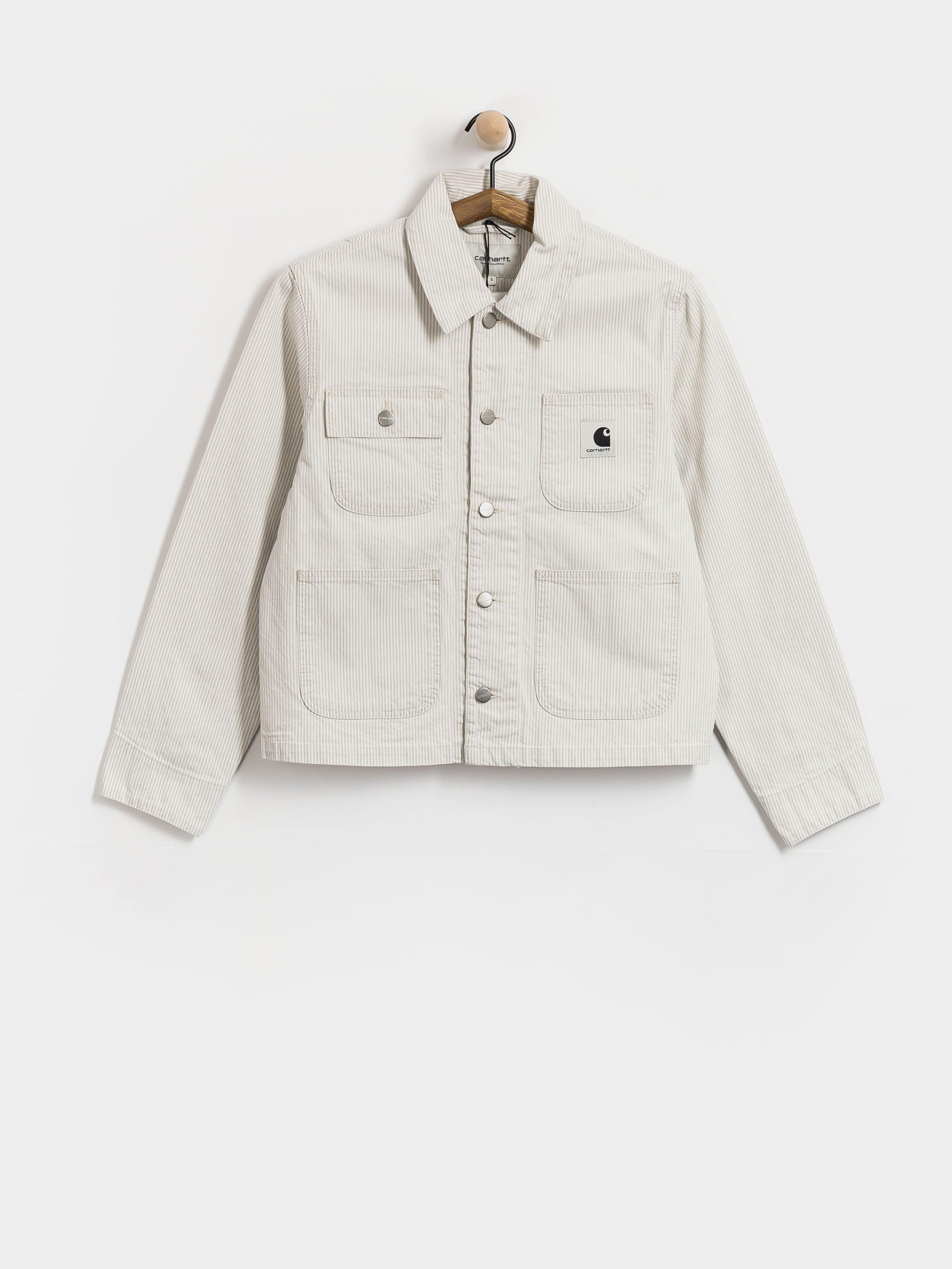 Куртка Carhartt WIP Mercer Chore Coat Wmn (mercer stripe/graphite/wax)