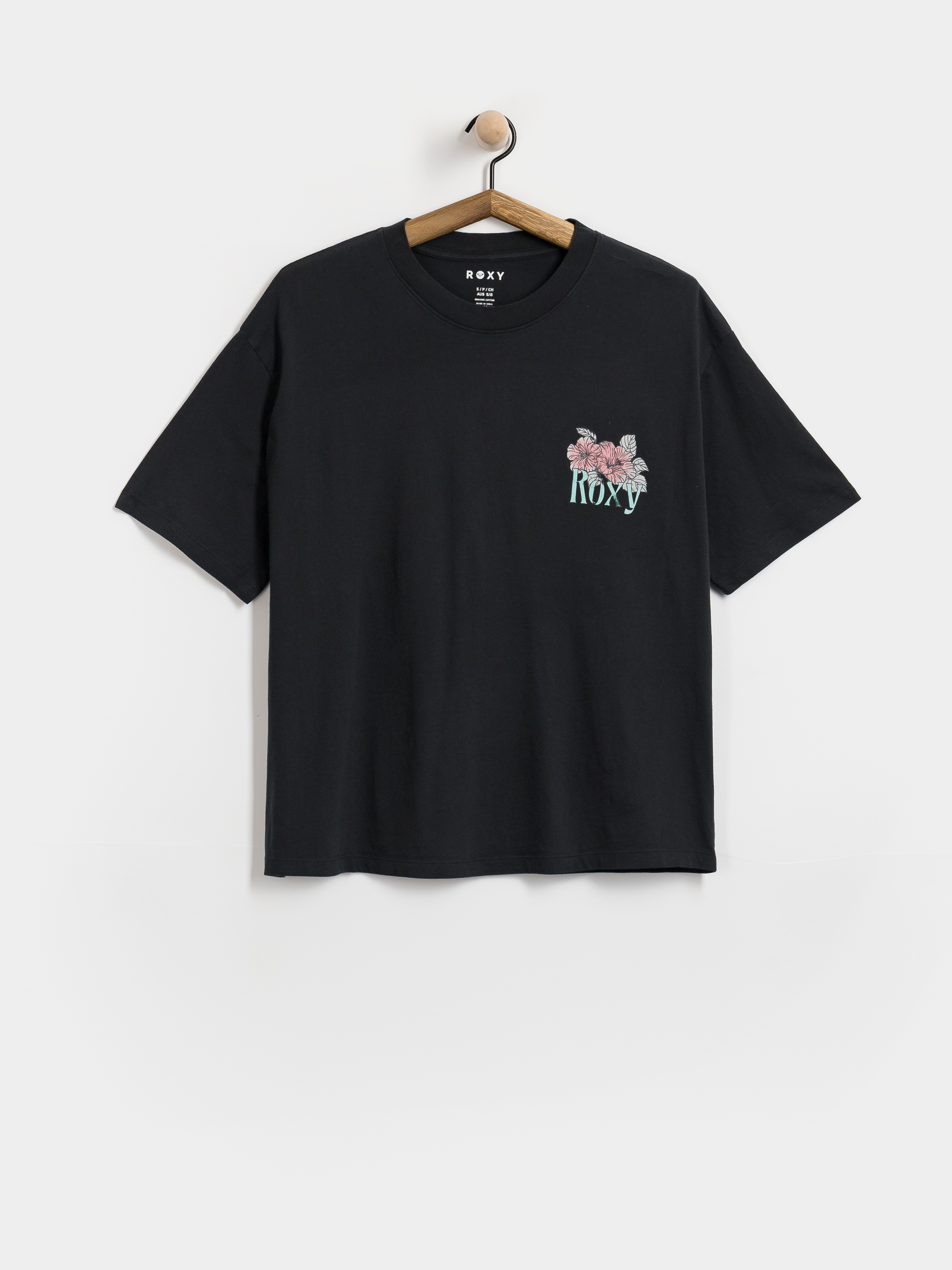 Футболка Roxy Talloversize Washed Wmn (anthracite)