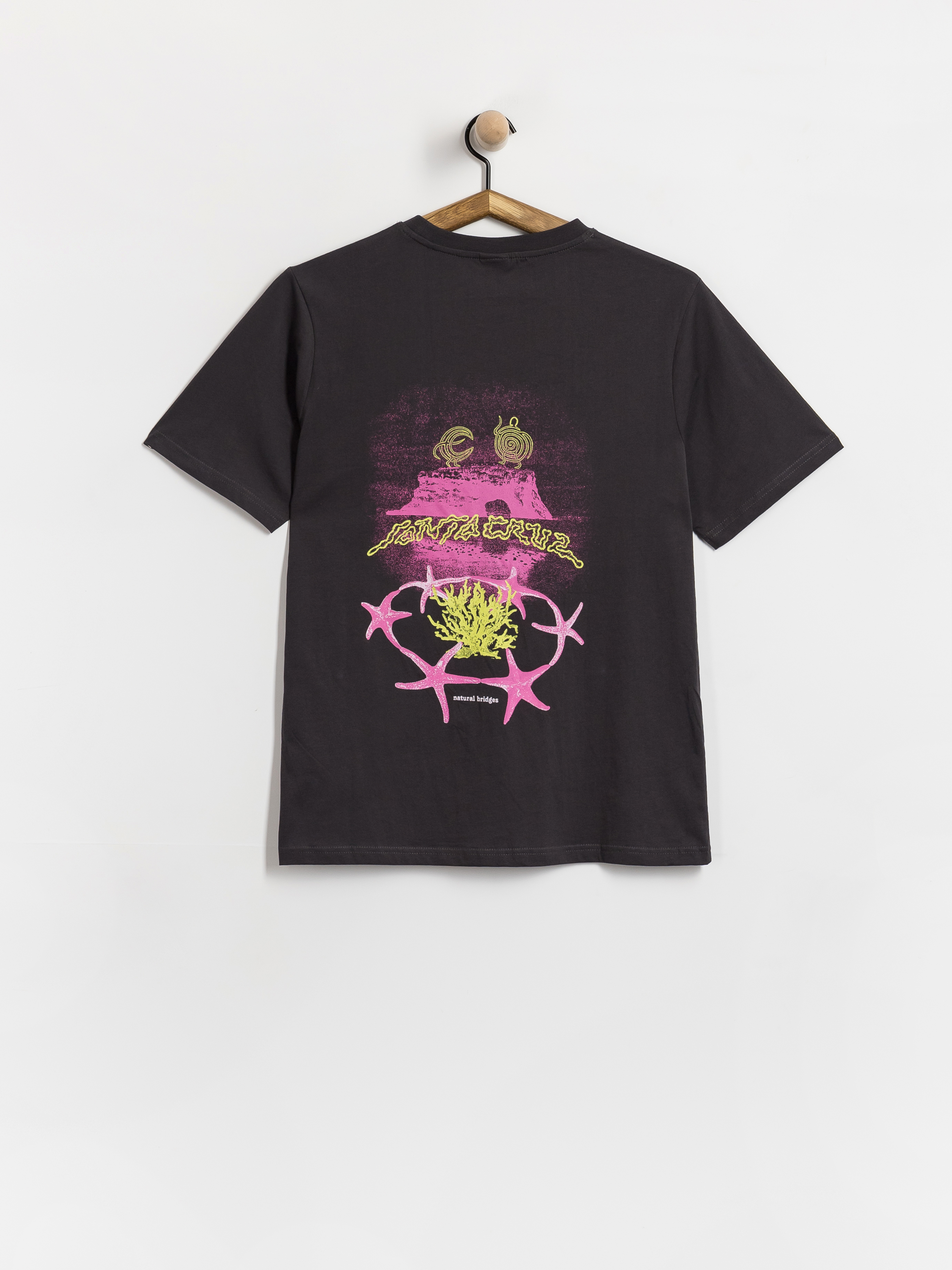 Футболка Santa Cruz Natural Bridges Wmn (black wash)
