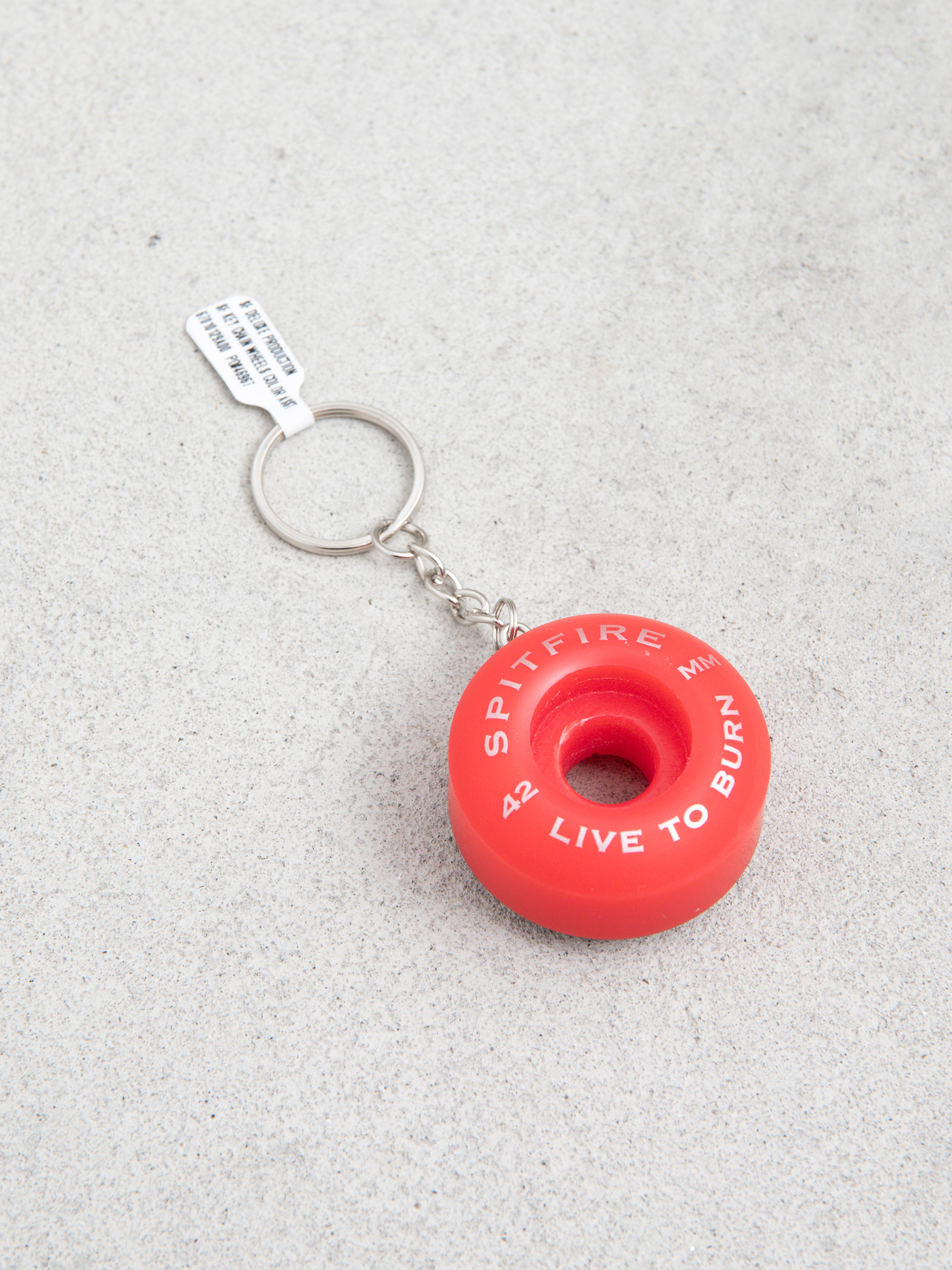 Брелок для ключів Spitfire Wheel Keychain (red)