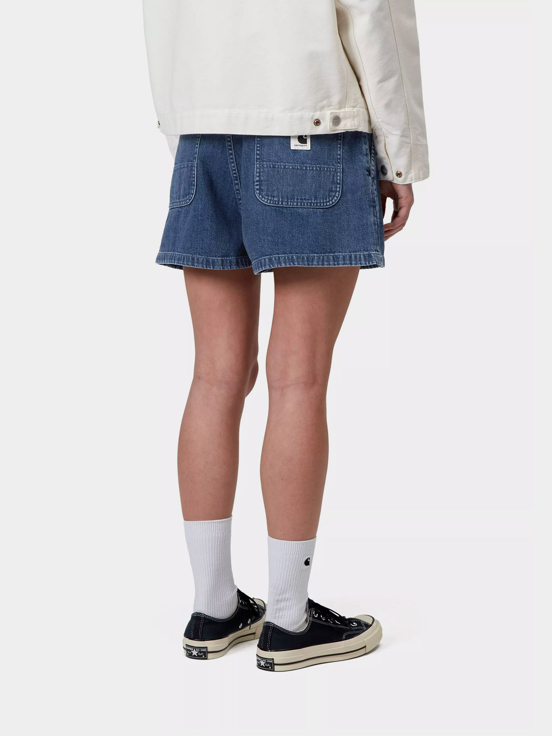 Шорти Carhartt WIP Lova Wmn (blue stone washed)