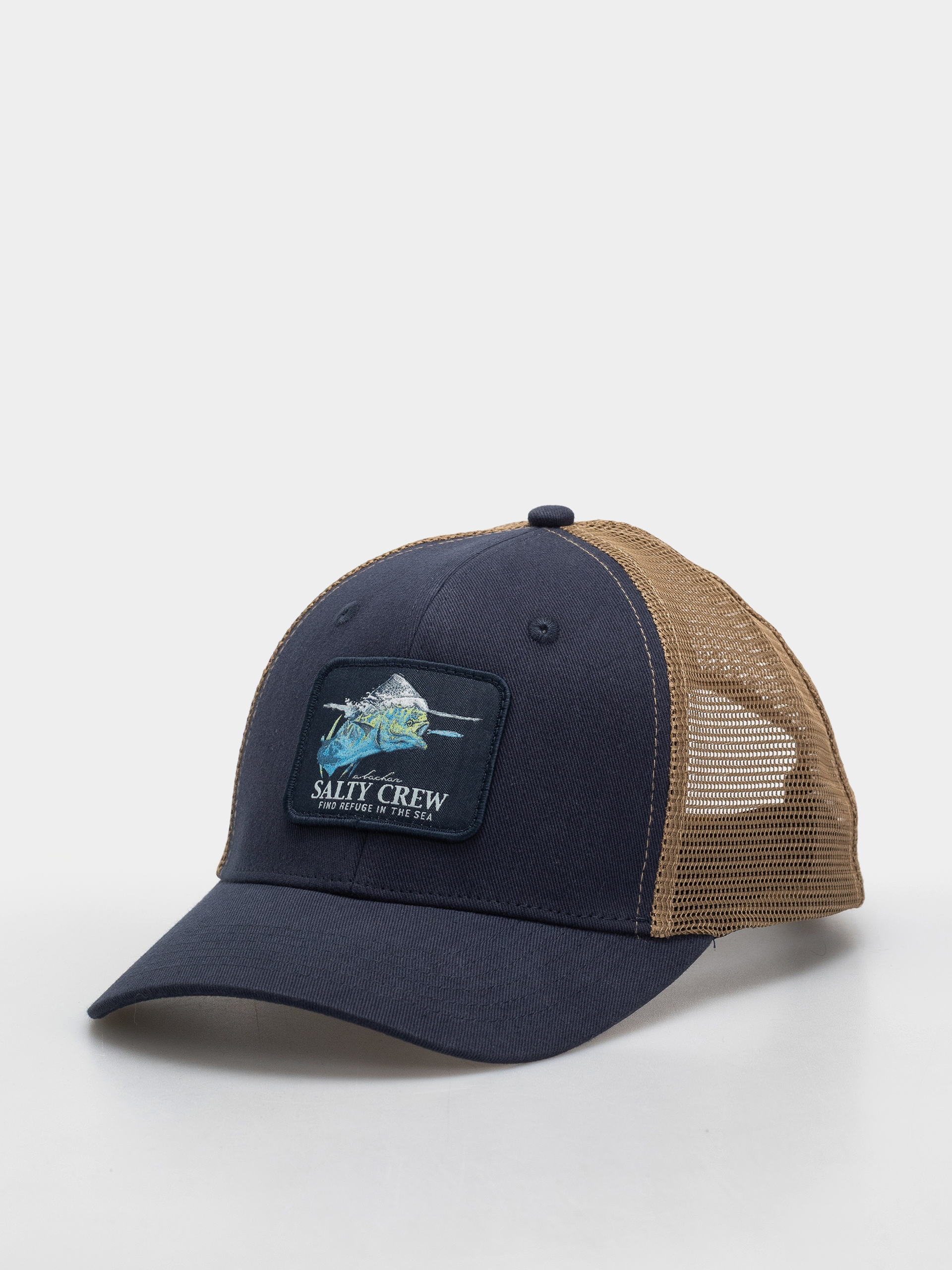 Кепка Salty Crew Mahi Surface Trucker (navy/gold)