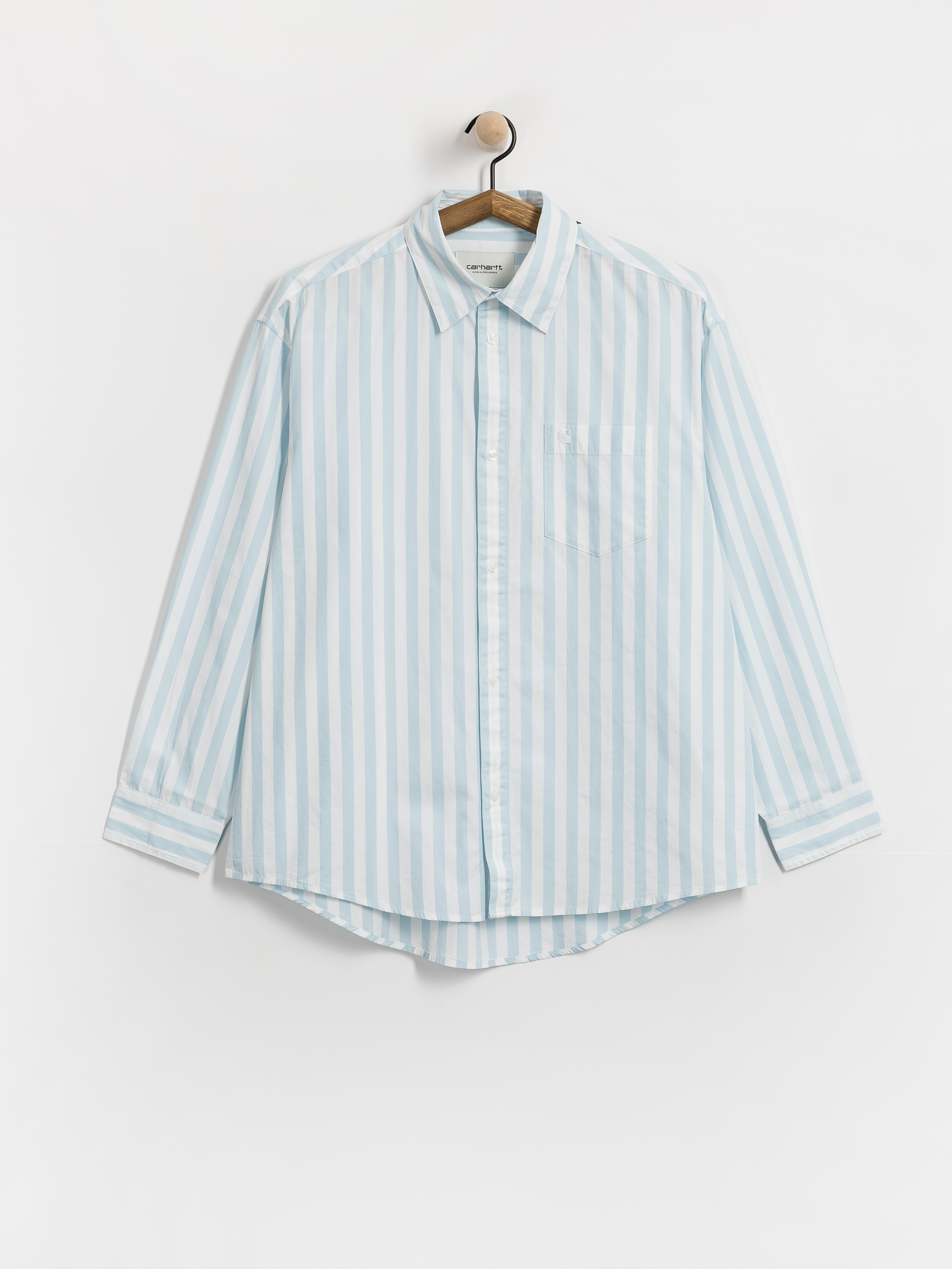 Сорочка Carhartt WIP Royce Wmn (royce stripe/icaria/white)