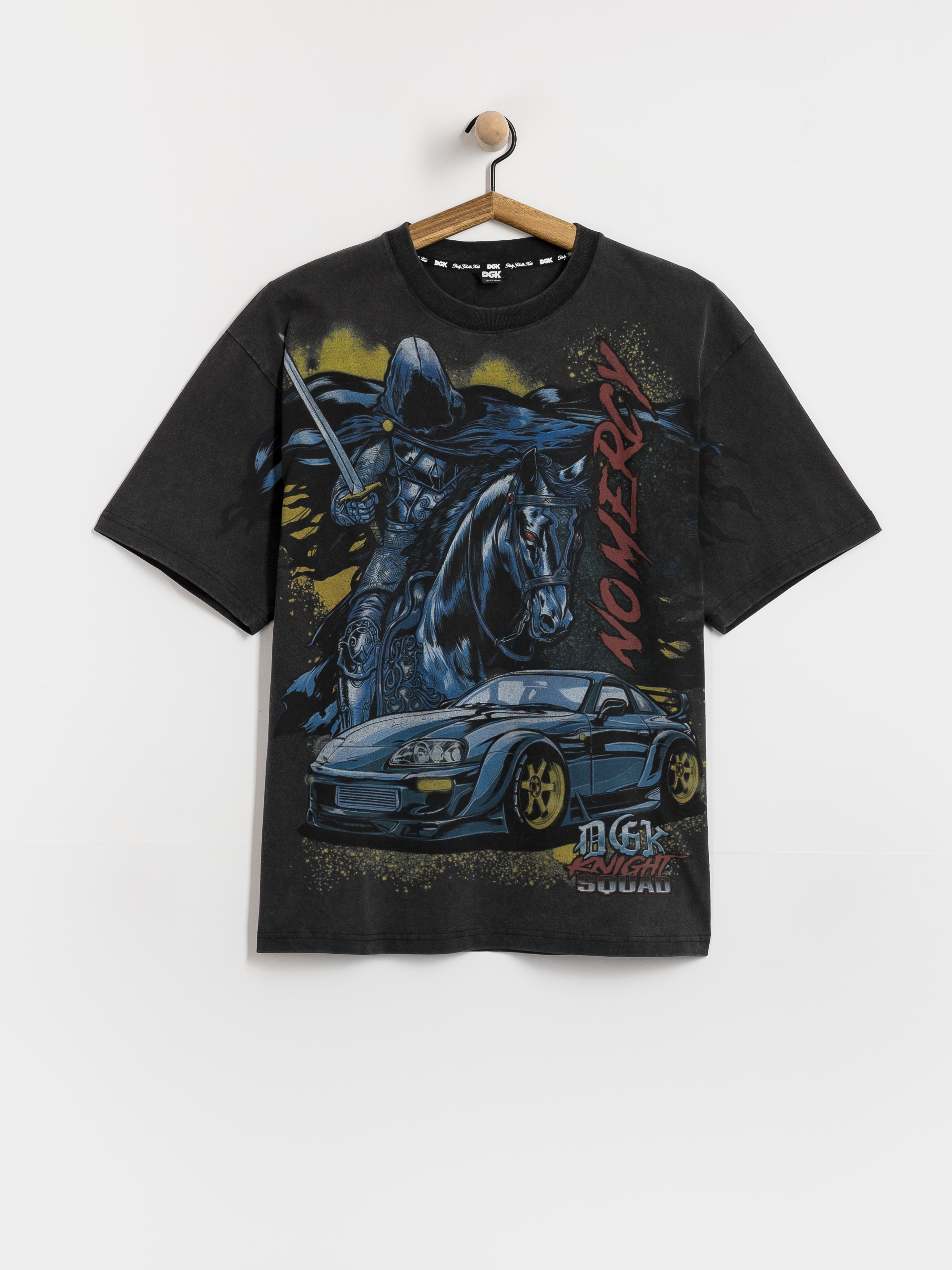 Футболка DGK Black Knight (vintage black)