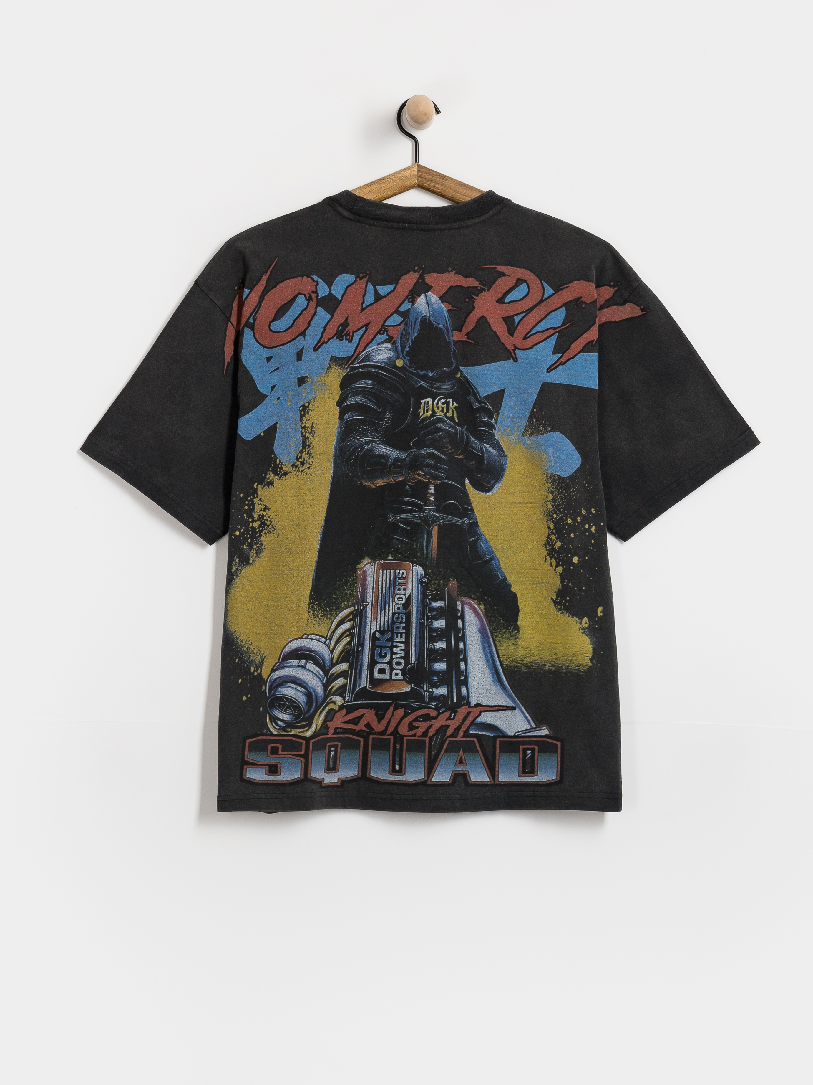 Футболка DGK Black Knight (vintage black)
