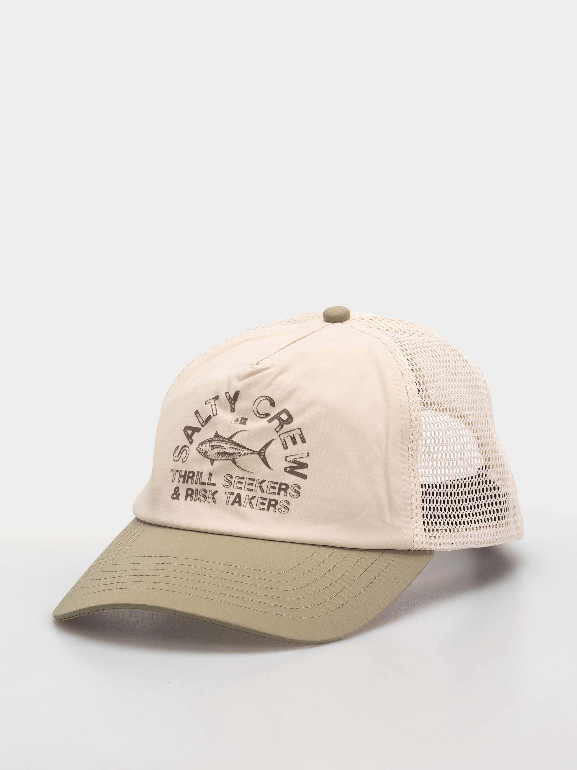 Кепка Salty Crew Stamped Trucker (off white/fern)